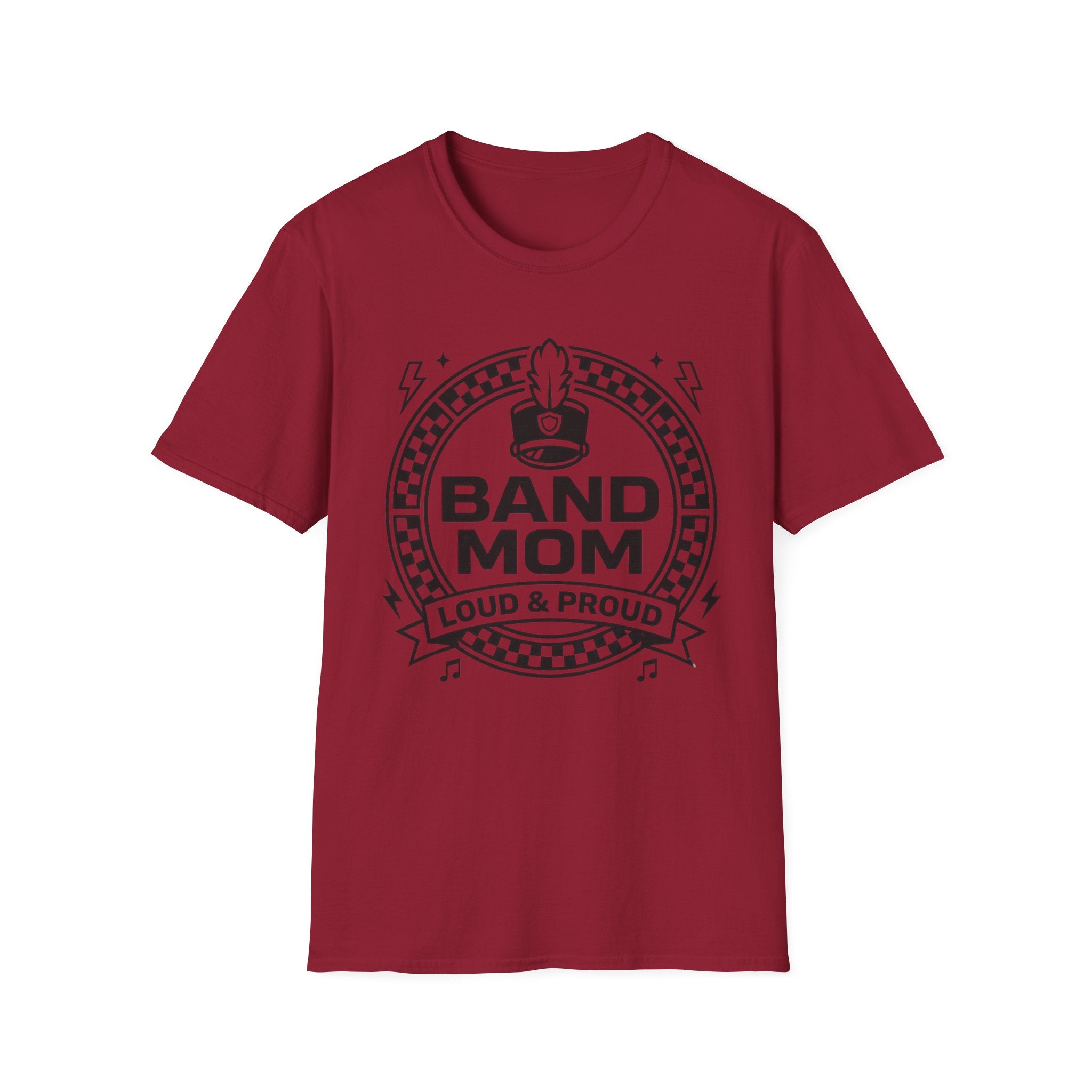 Band Mom Loud & Proud Circle Tee