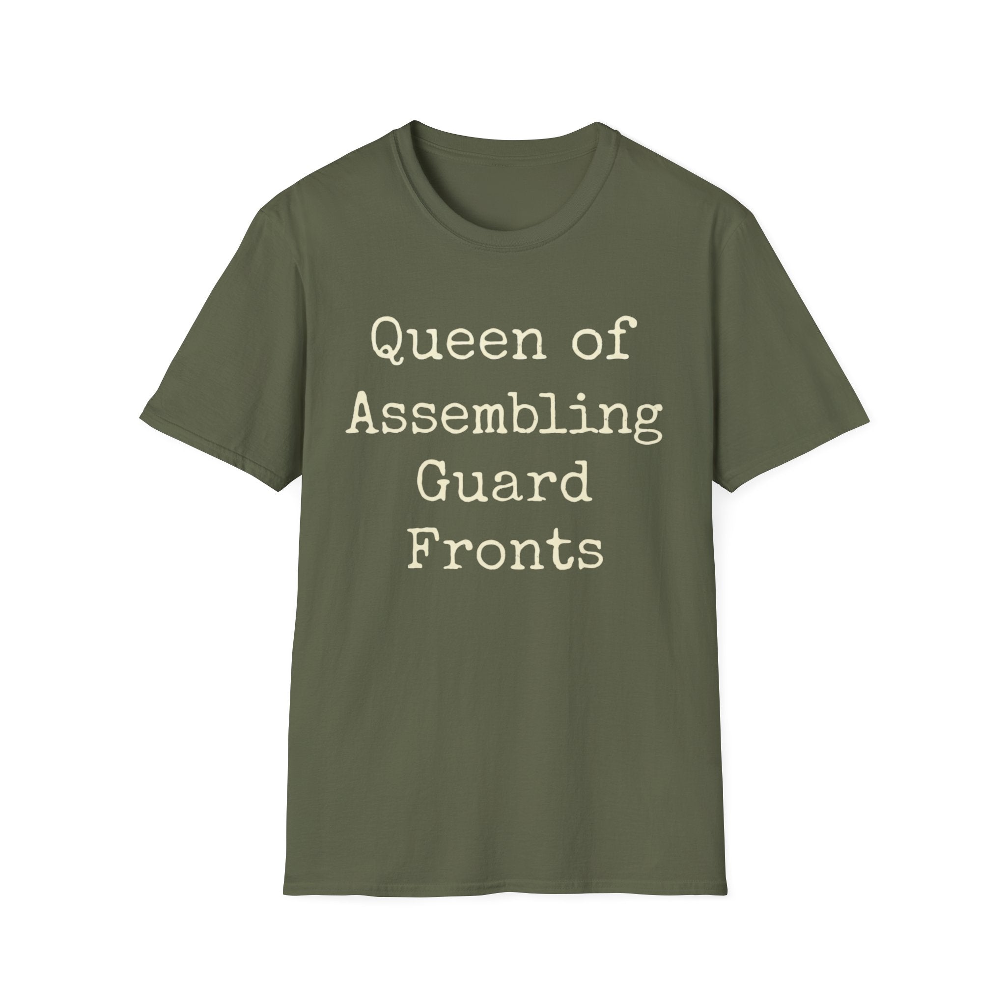 Queen of Assembling Guard Fronts Tee