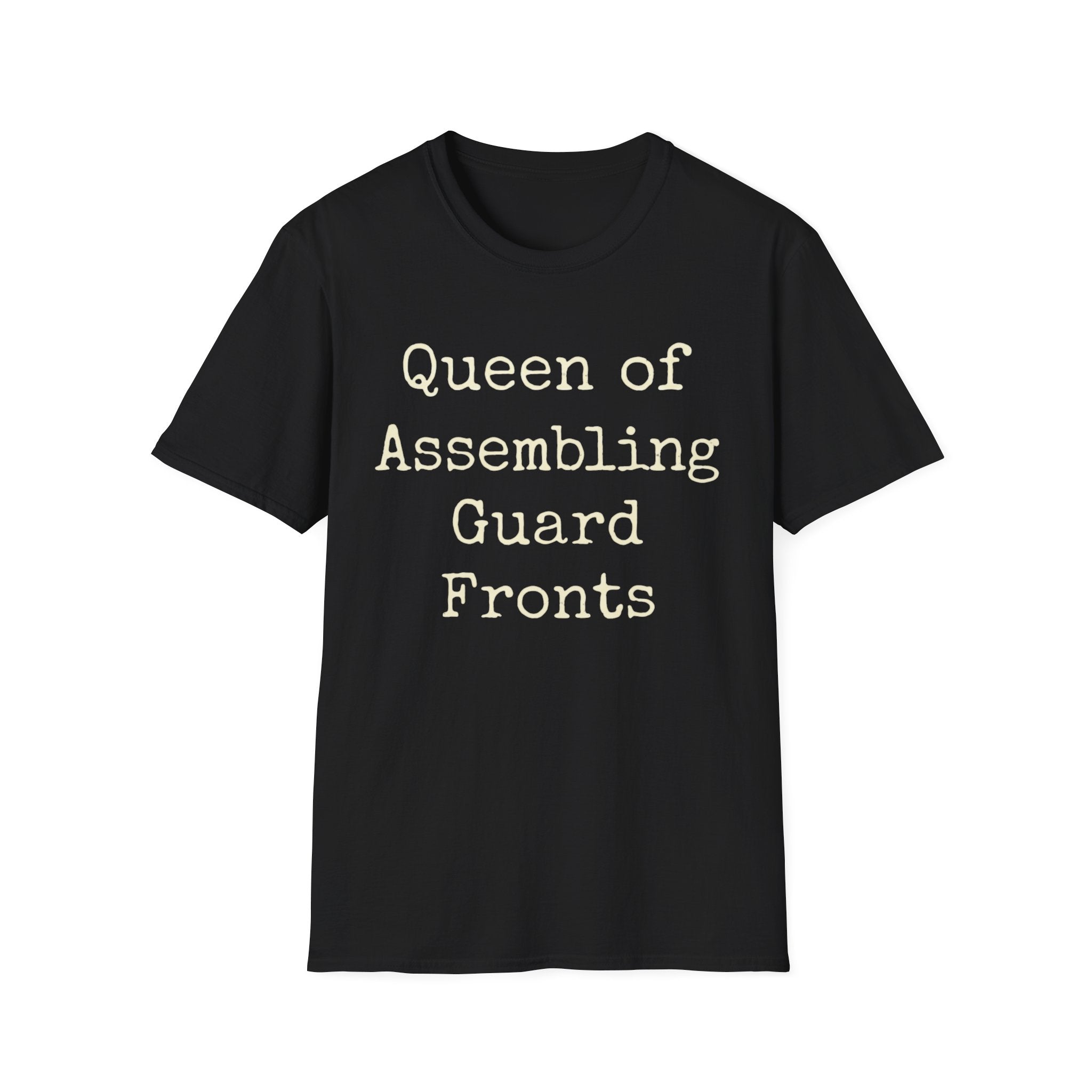 Queen of Assembling Guard Fronts Tee