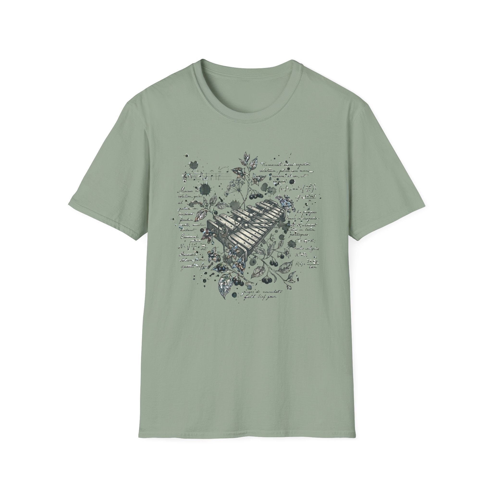 Mallet Percussion Dark Academia Tee