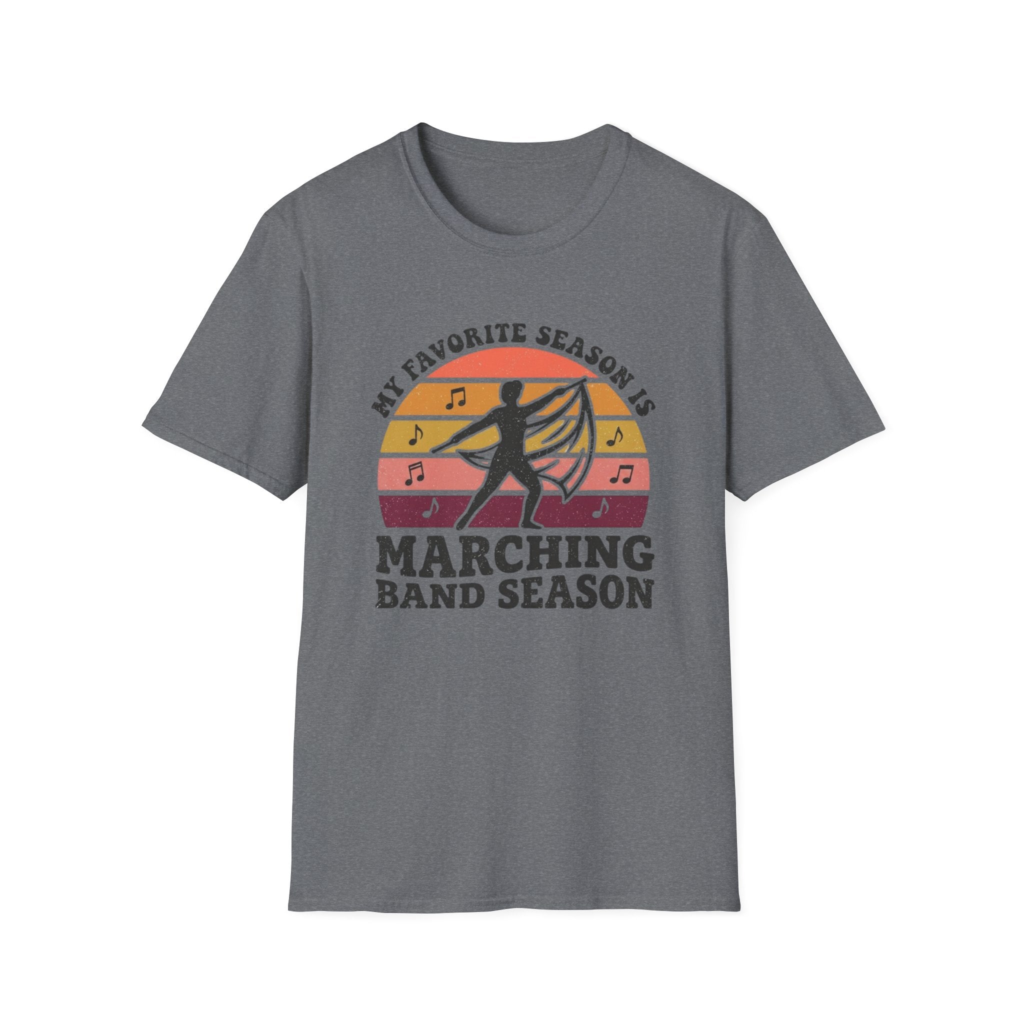 Distressed My Favorite Season Color Guard Sunset Tee