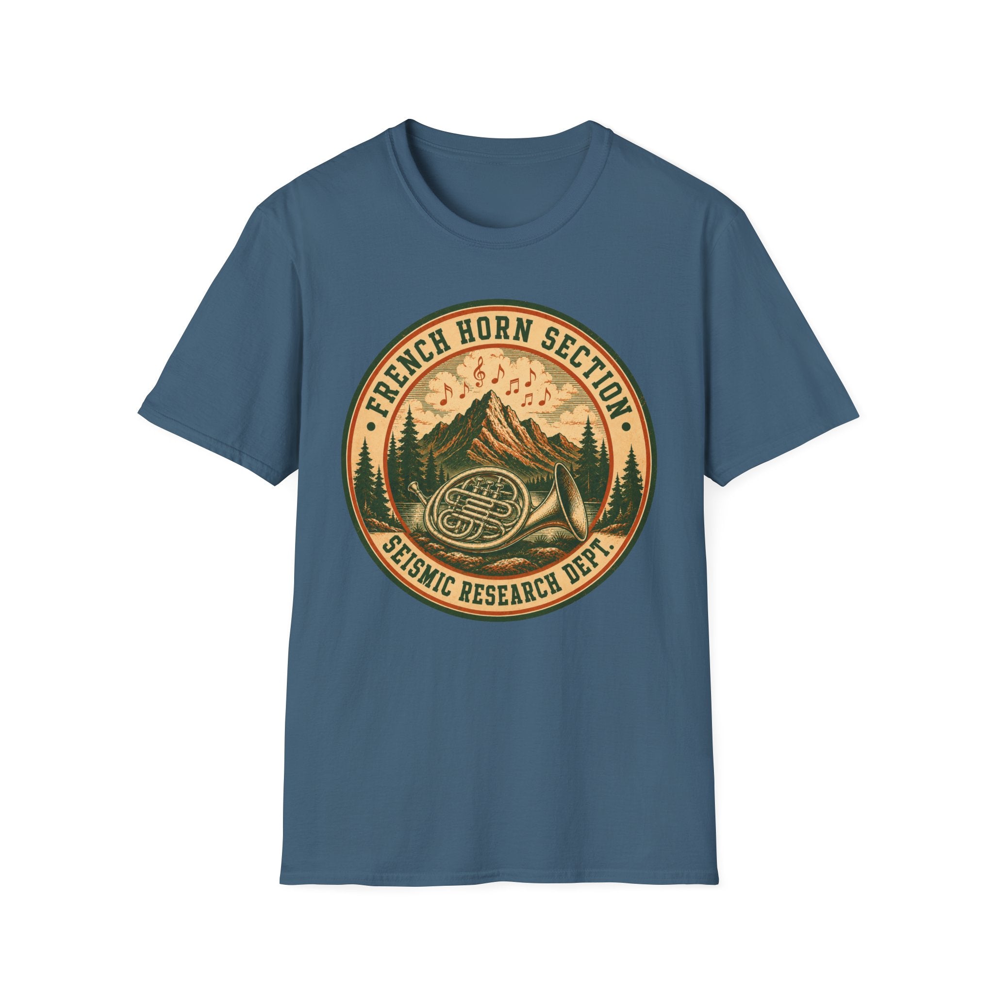 French Horn Section Seismic Research Dept. Tee