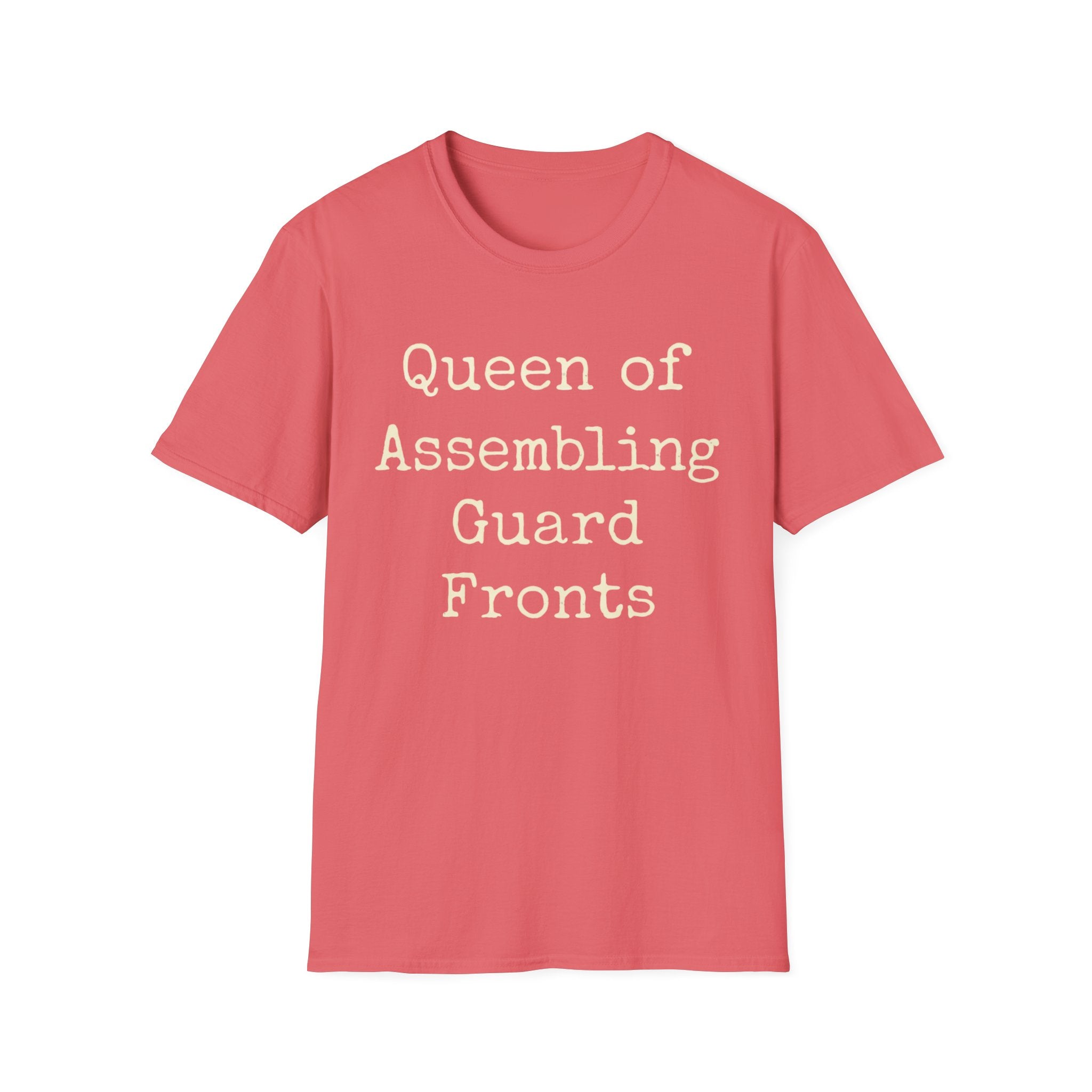 Queen of Assembling Guard Fronts Tee