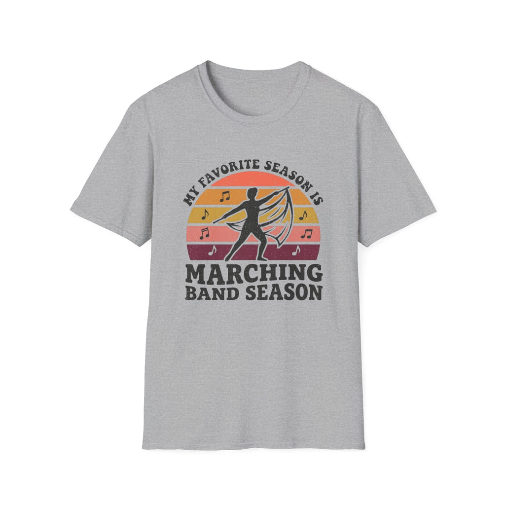 Distressed My Favorite Season Color Guard Sunset Tee