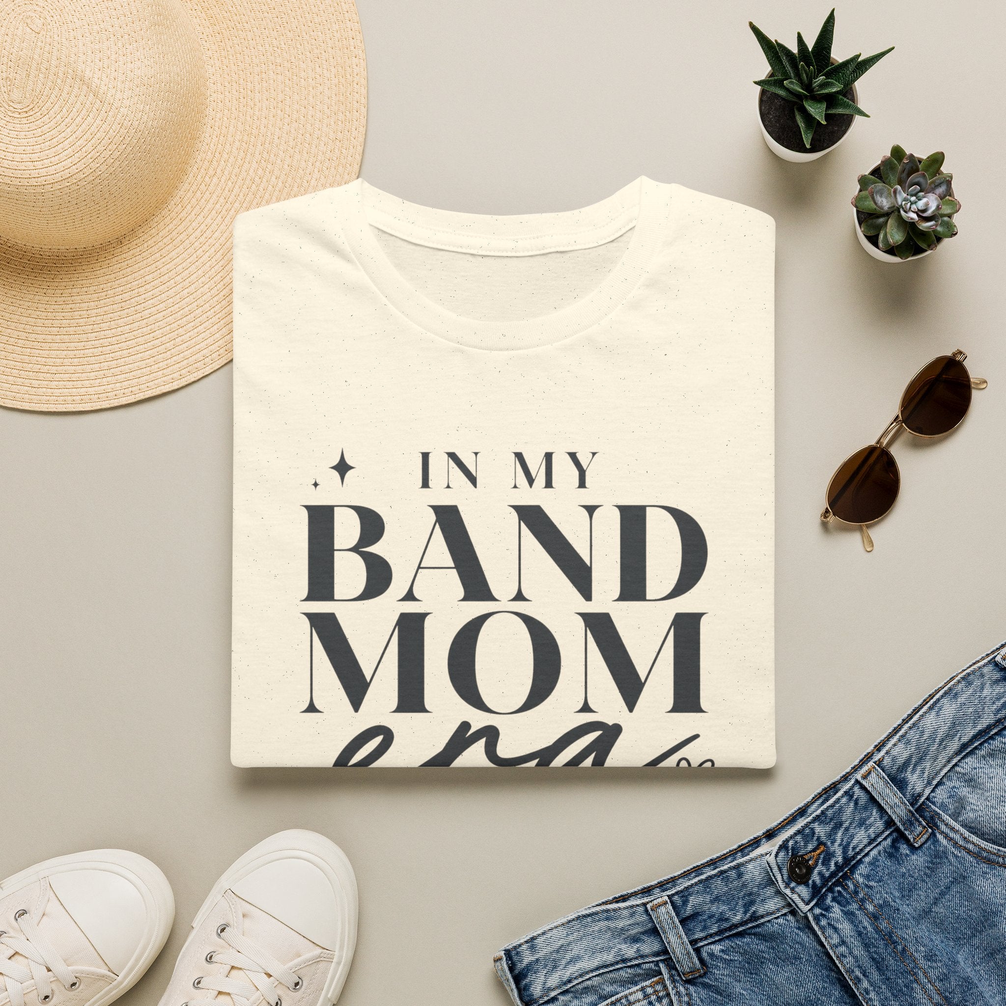 In My Band Mom Era Tee