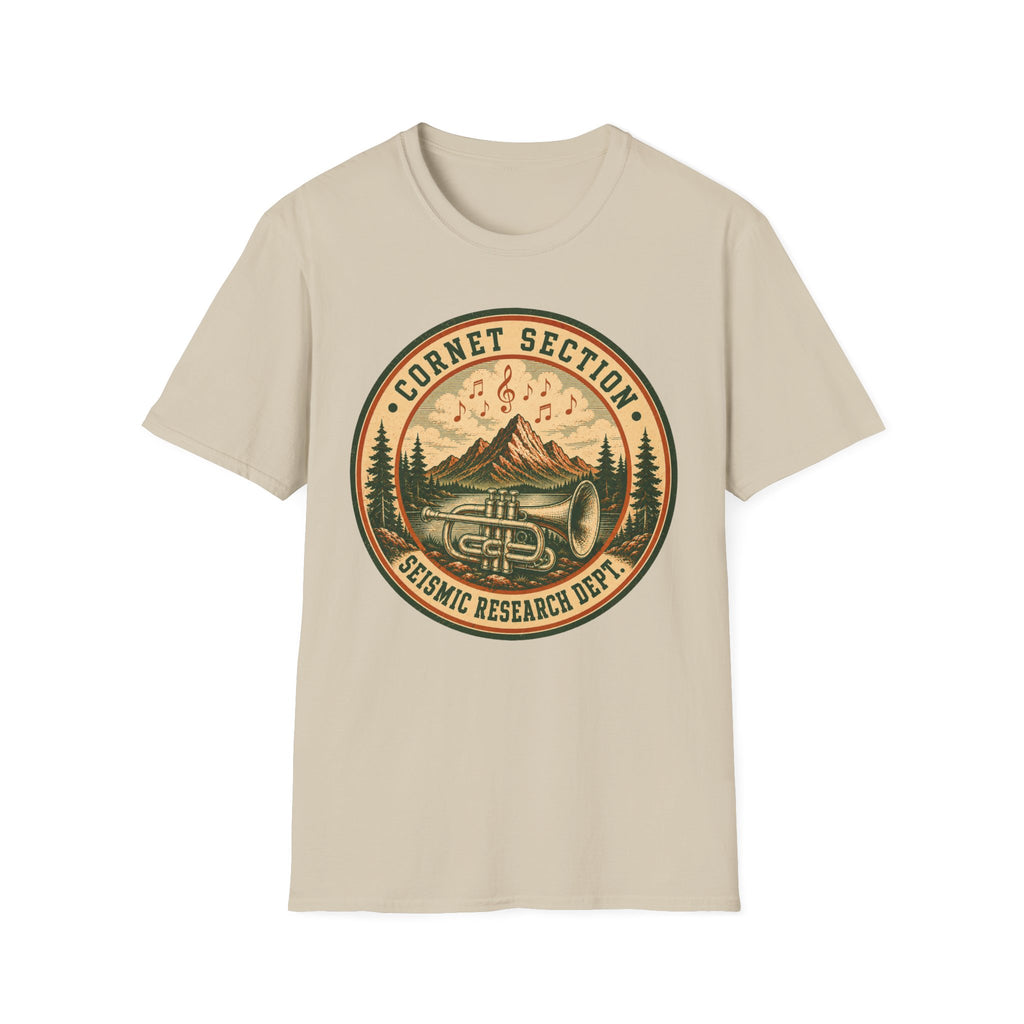 Copy of Cornet Section Seismic Research Dept. Tee