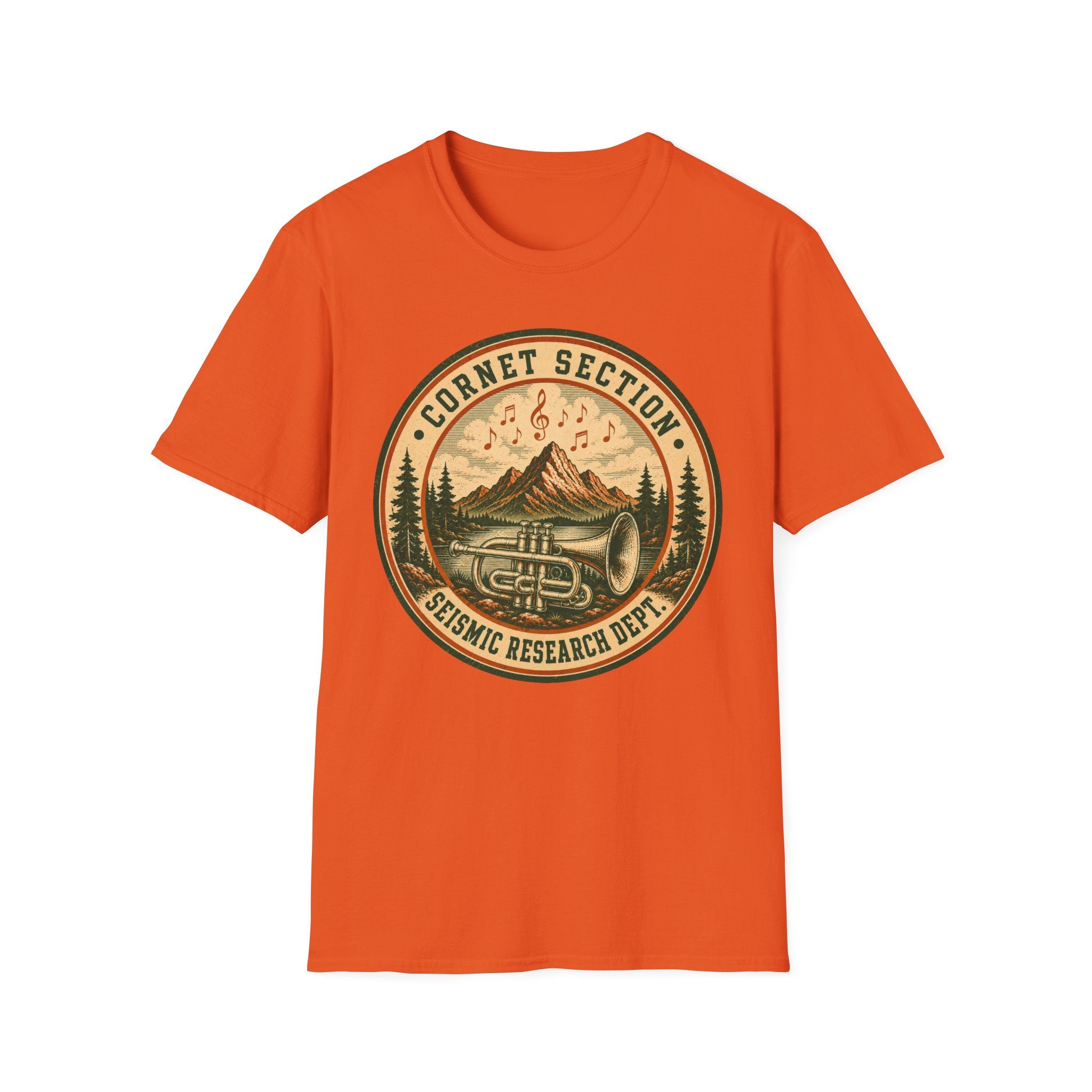 Cornet Section Seismic Research Dept. Tee