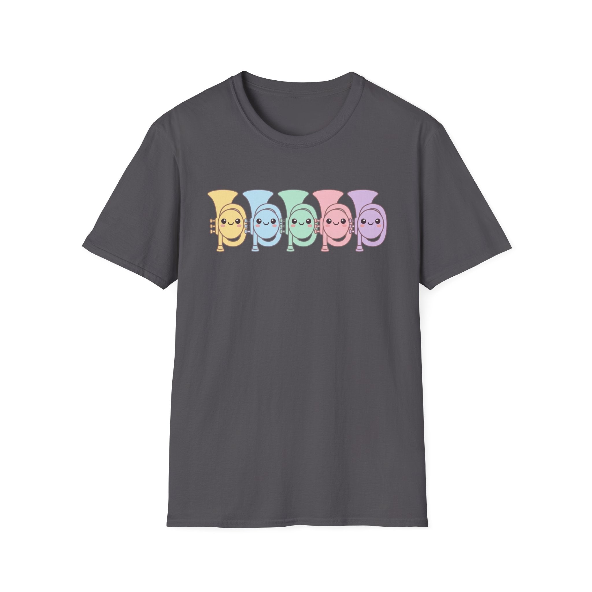 Cute Kawaii Colorful Brass Tee