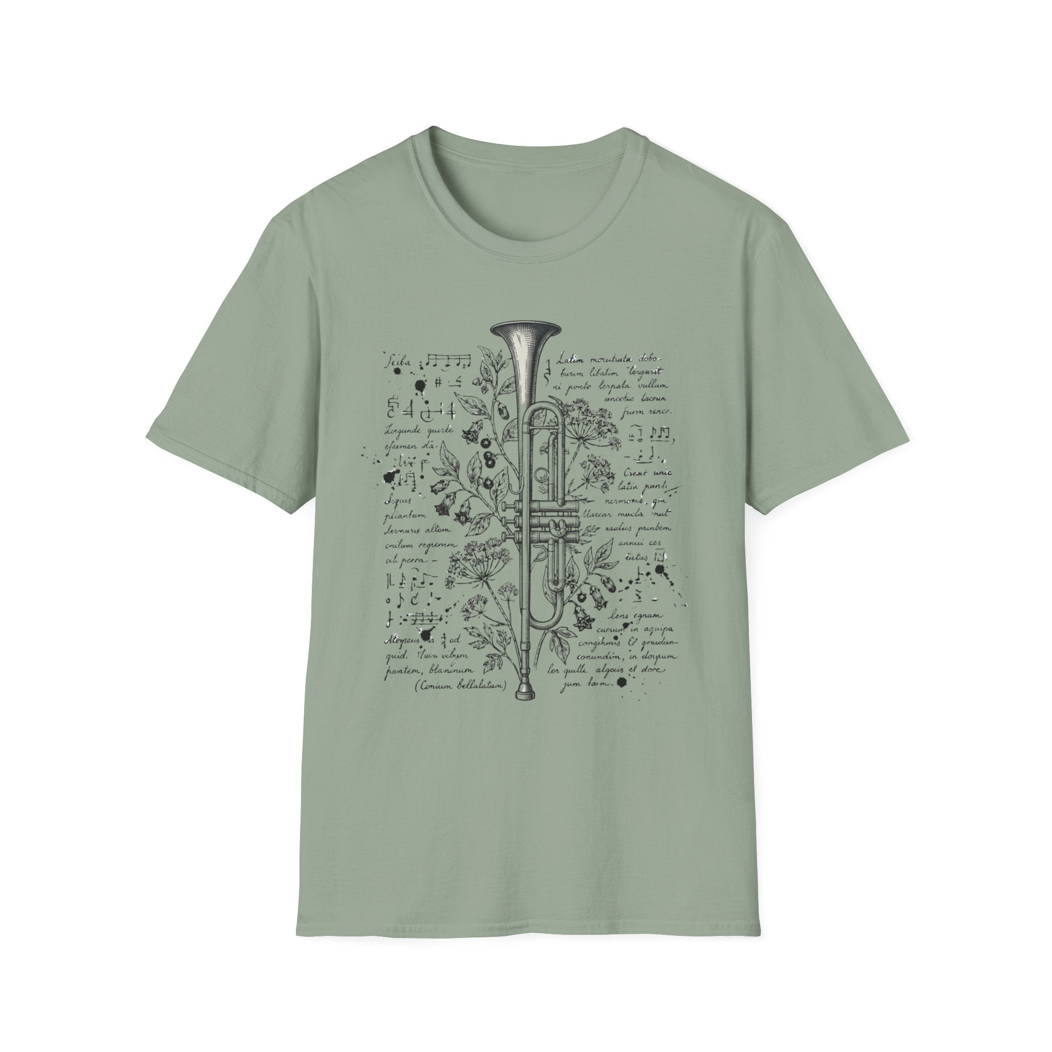 Trumpet Dark Academia Tee