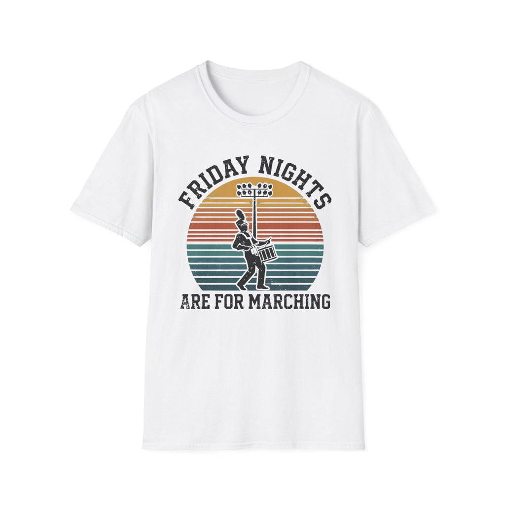 Distressed Friday Nights are for Marching Sunset Tee