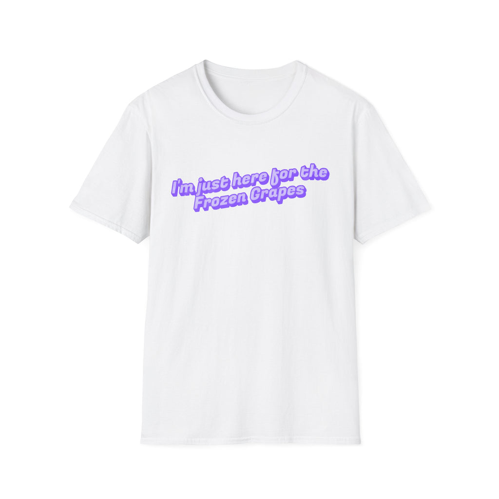 "I'm Just Here for the Frozen Grapes" Tee