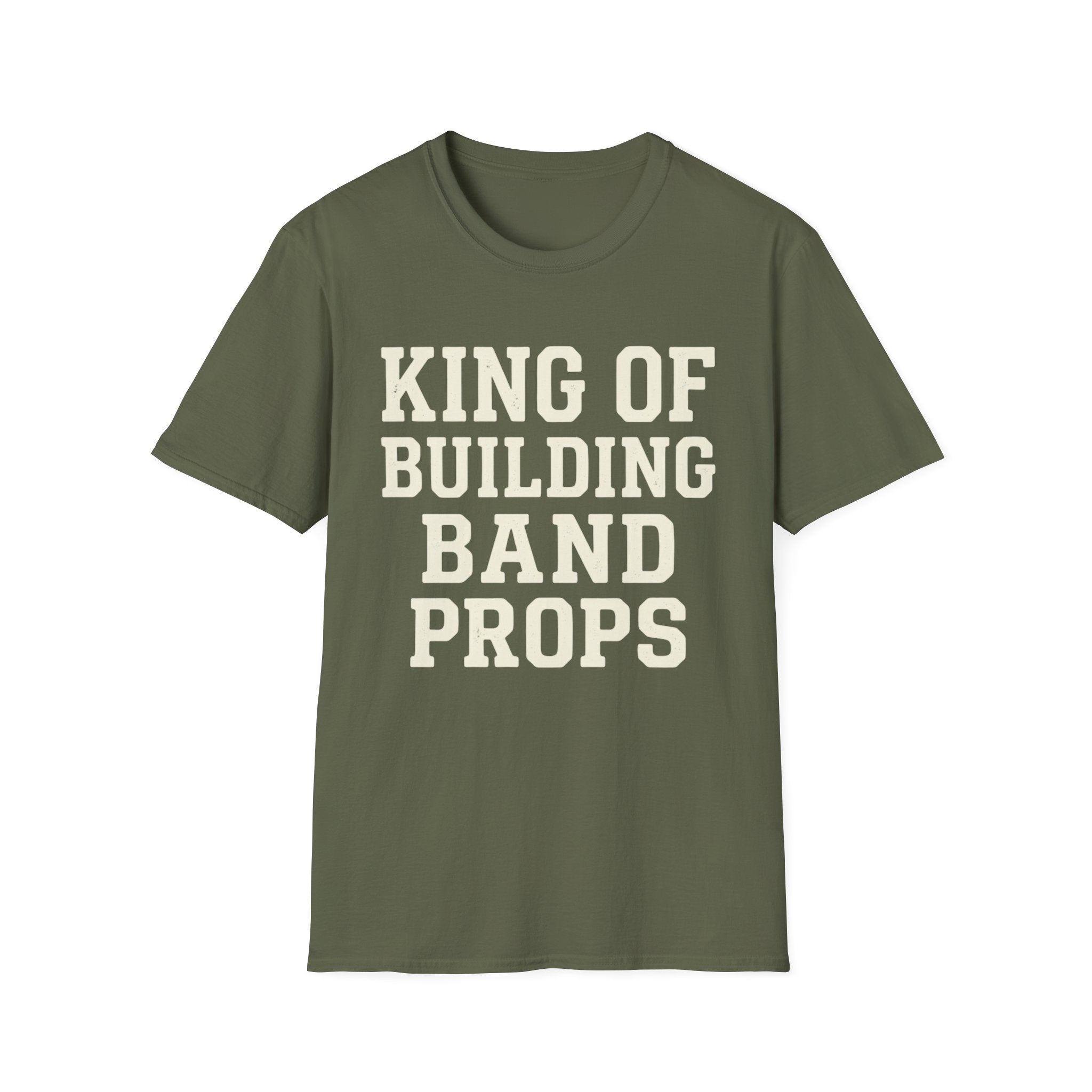 King of Building Band Props Tee