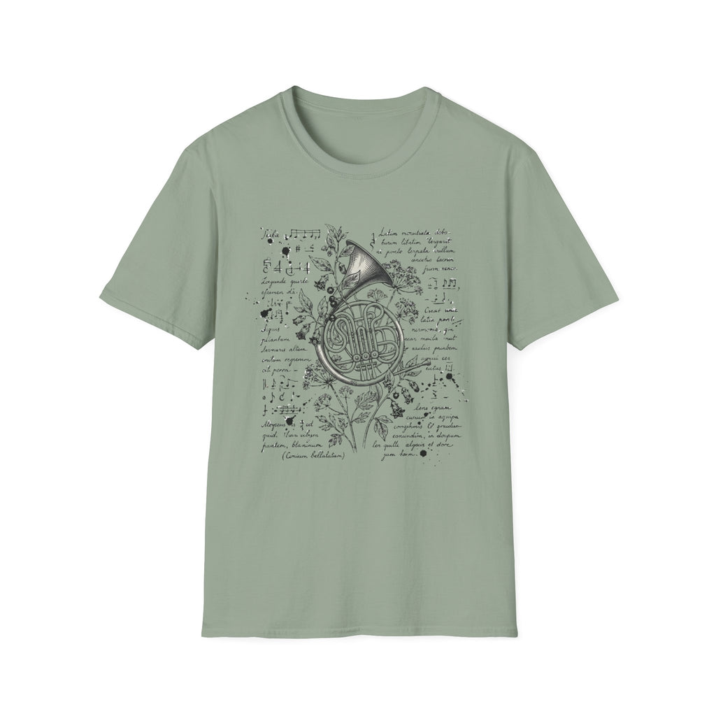 French Horn Dark Academia Tee