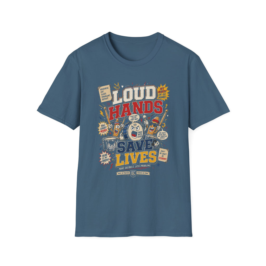 Loud Hands Save Lives Graphic Tee