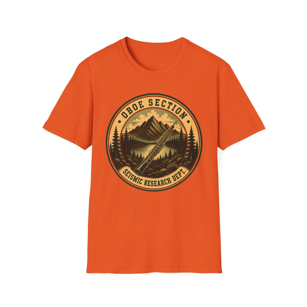 Oboe Section Seismic Research Dept. Tee