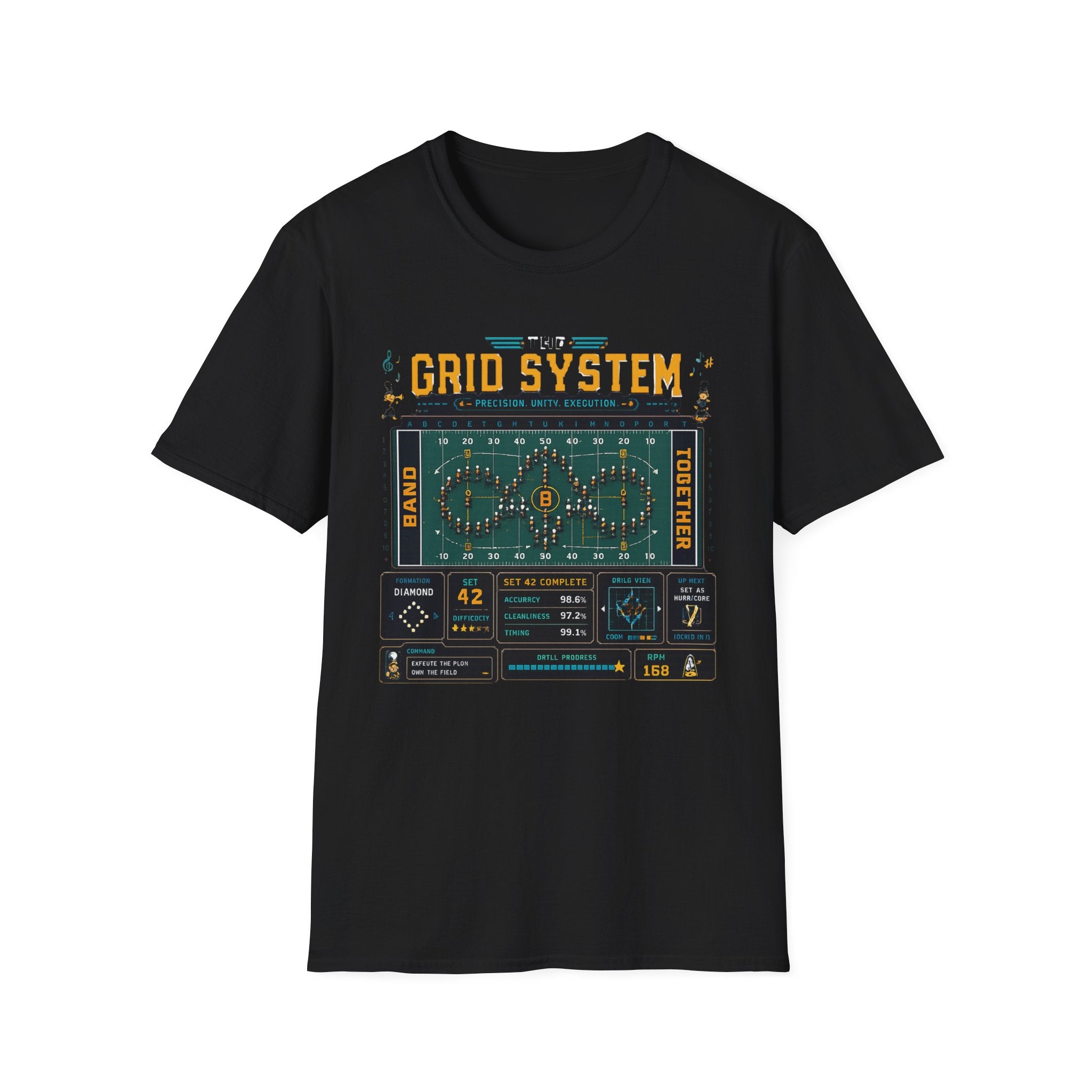 Grid System 8-Bit Tee