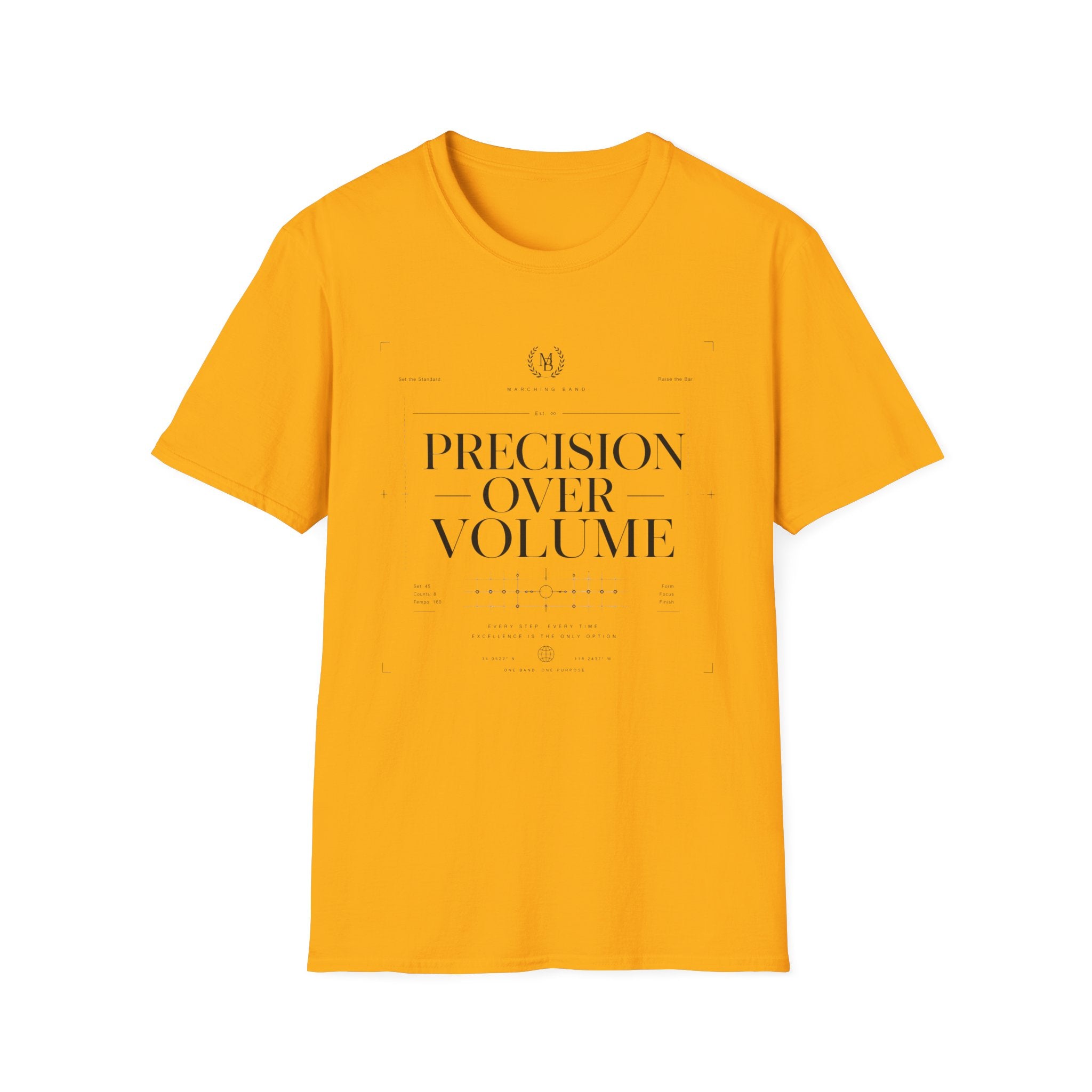 Precision Over Volume Tee
