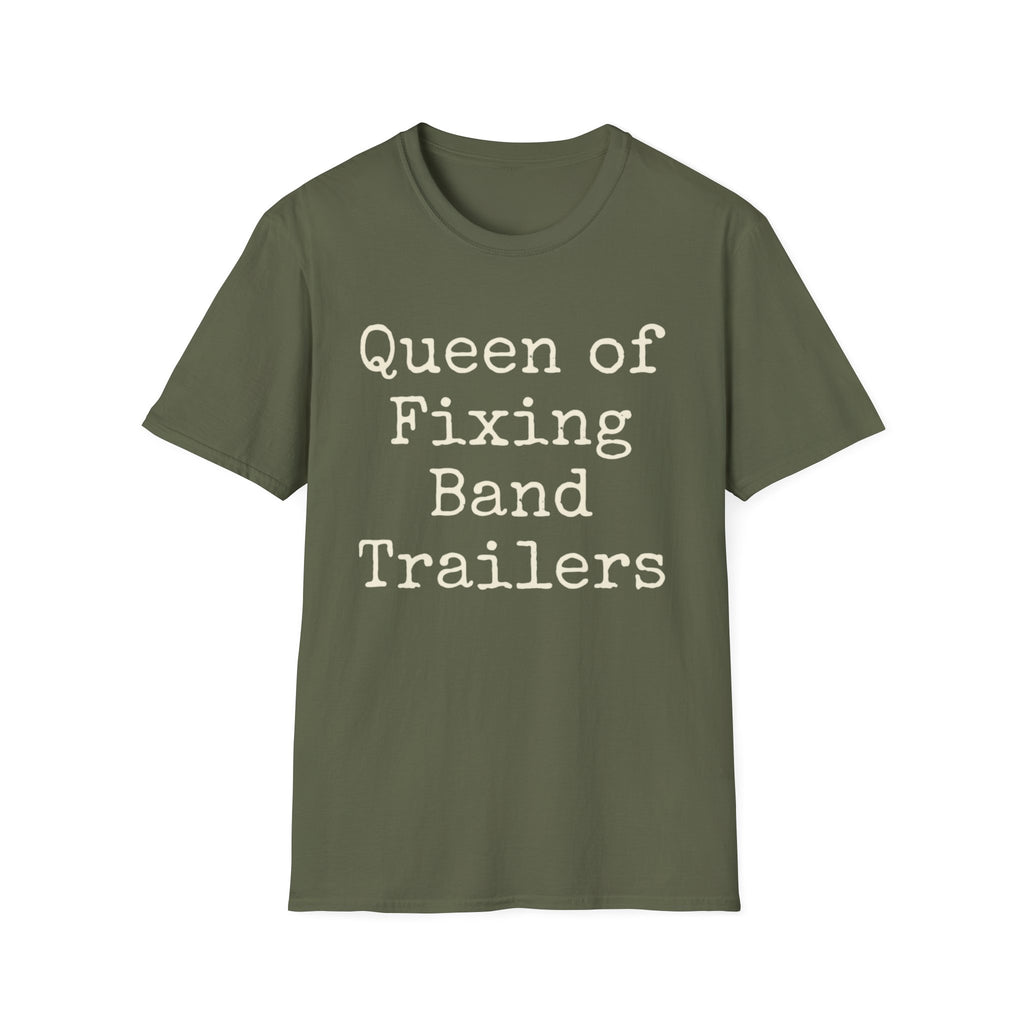 Queen of Fixing Band Trailers Tee