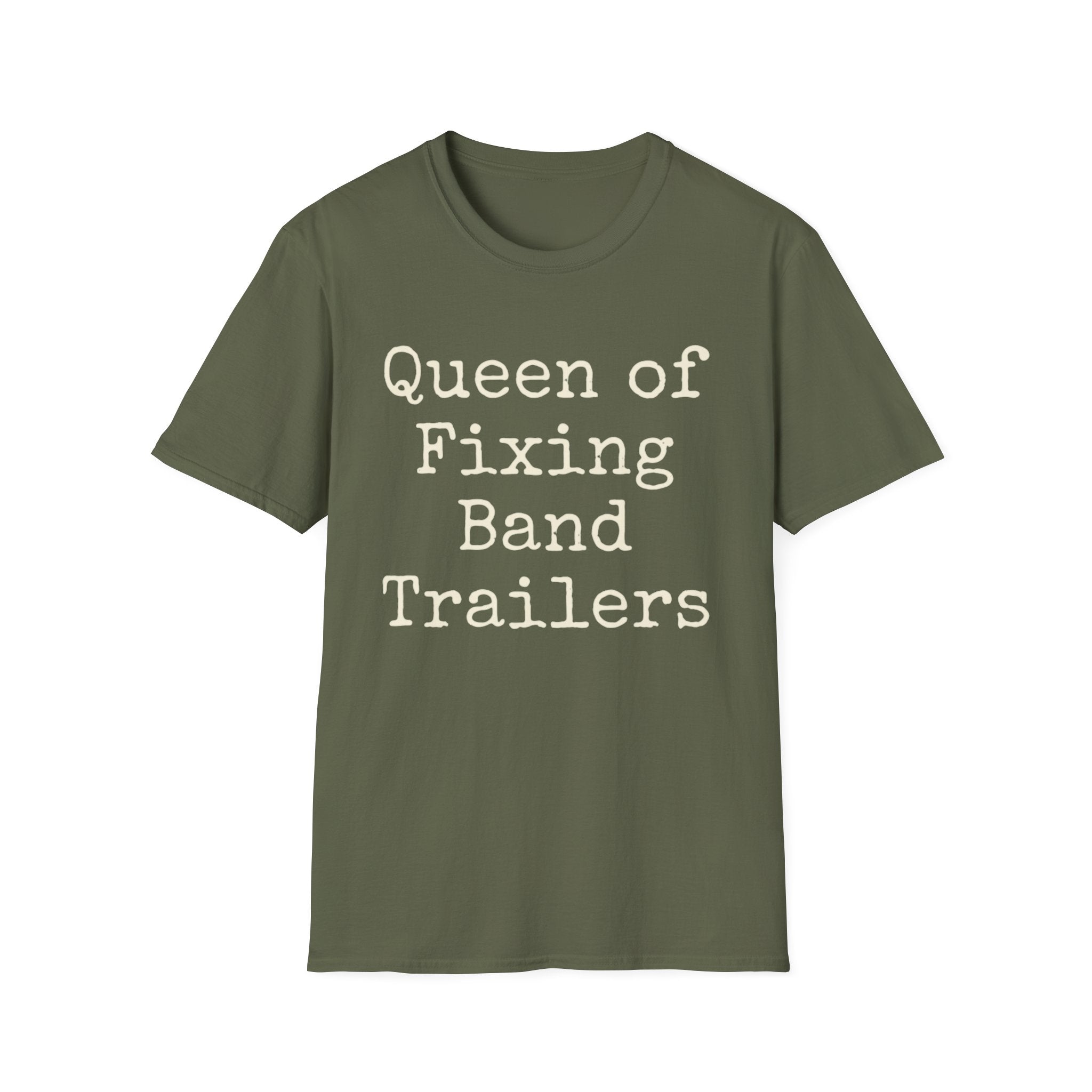 Queen of Fixing Band Trailers Tee