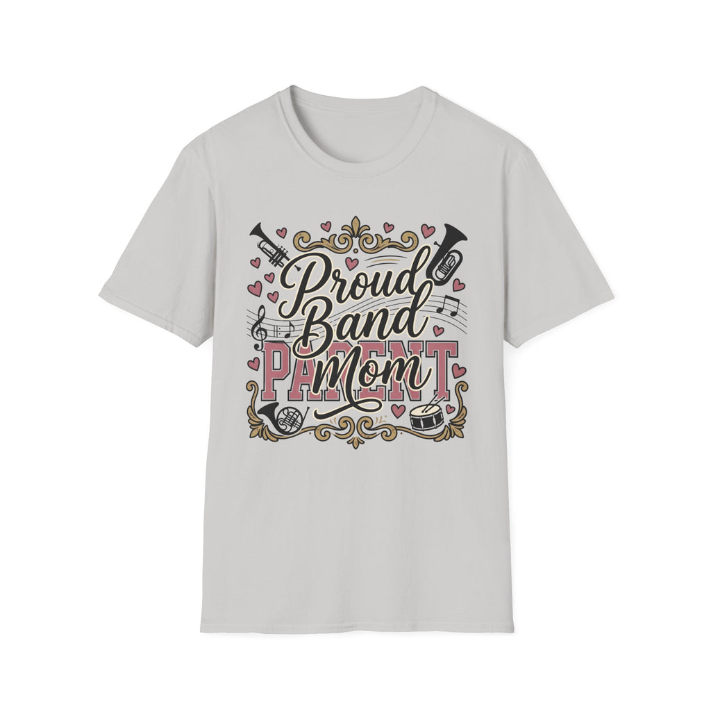 Proud Band Mom Script Tee