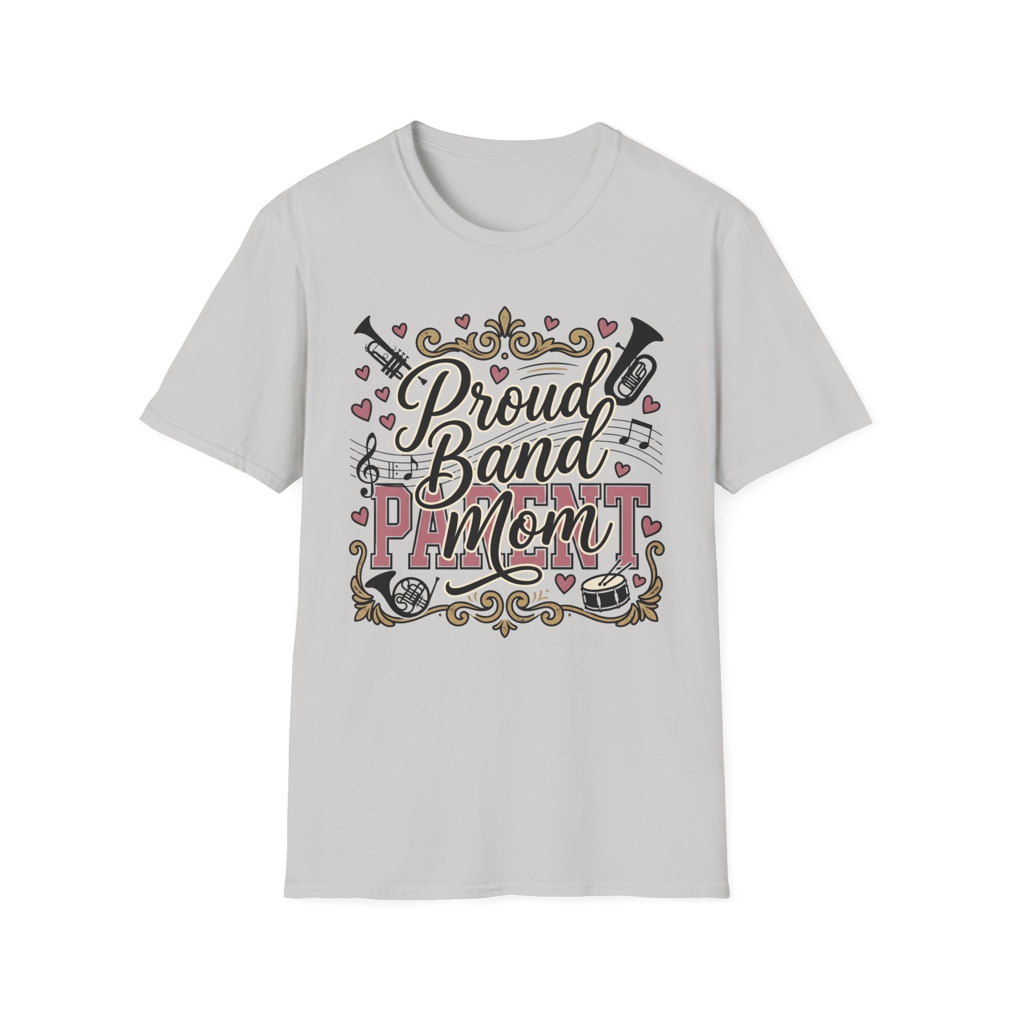 Proud Band Mom Script Tee