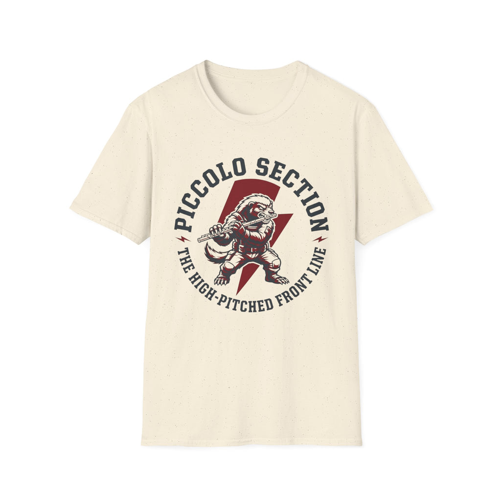 Piccolo 'The High‑Pitched Front Line' Tee
