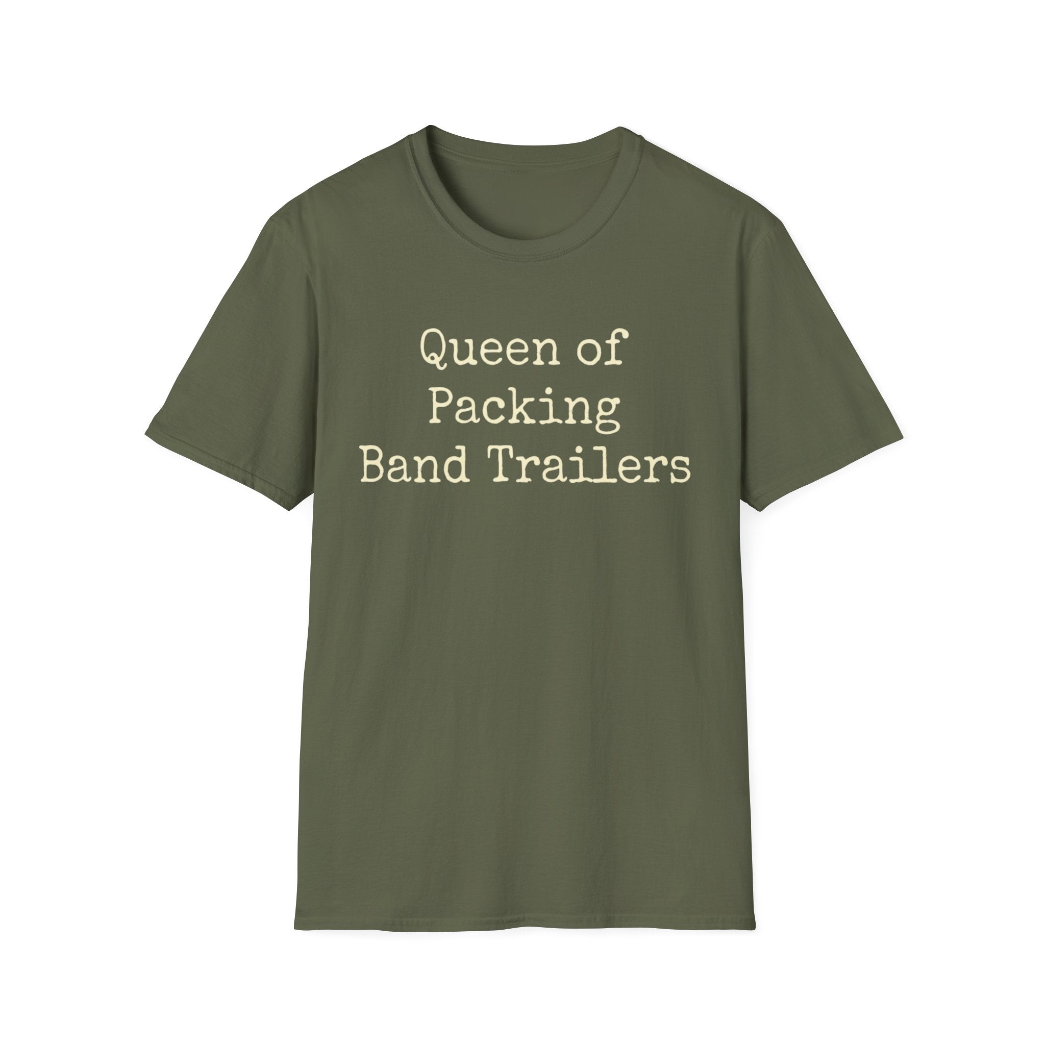 Queen of Packing Band Trailers Tee