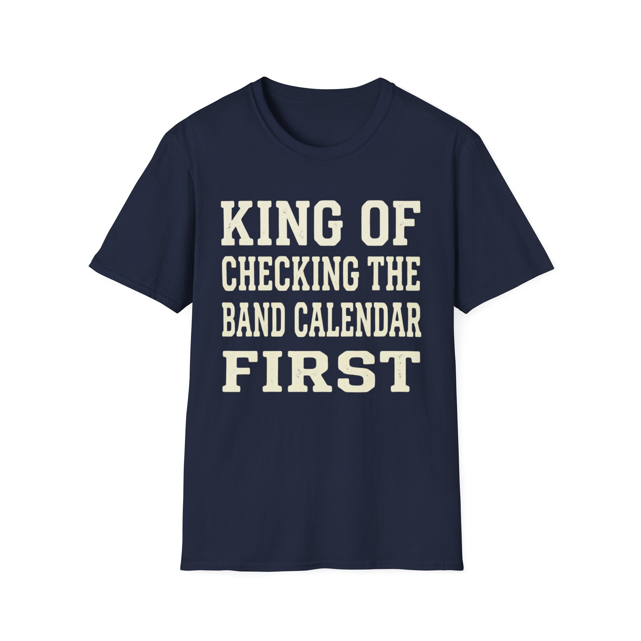 King of Checking the Band Calendar First Tee
