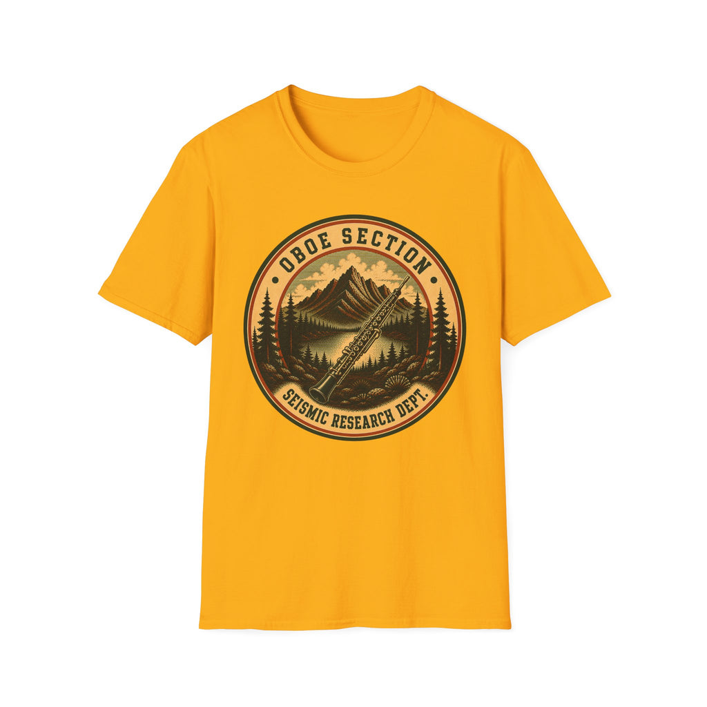 Oboe Section Seismic Research Dept. Tee