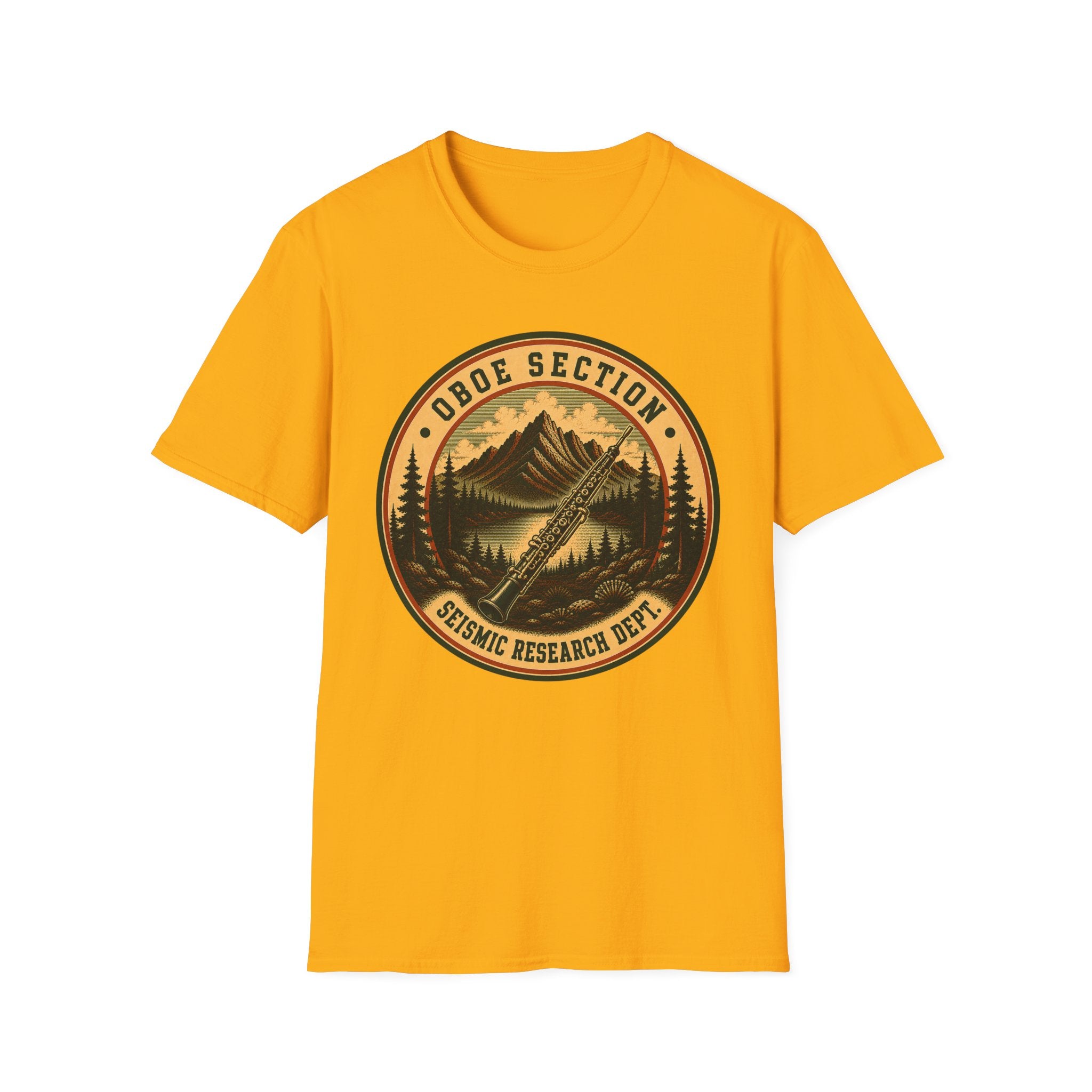 Oboe Section Seismic Research Dept. Tee