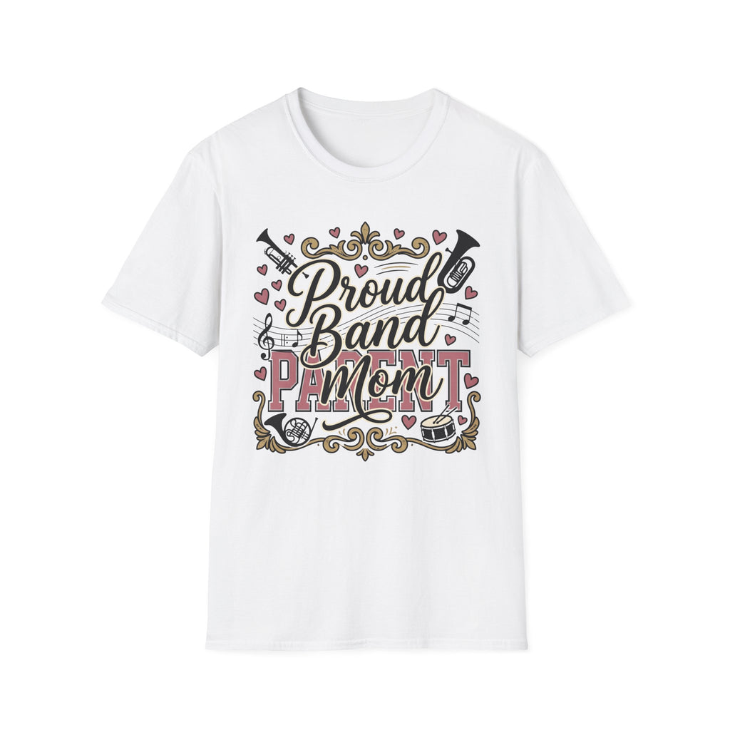 Proud Band Mom Script Tee