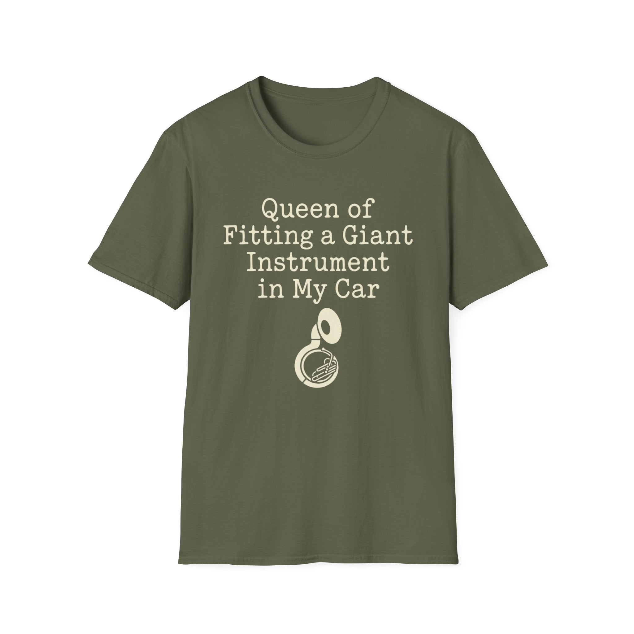 Queen of Fitting a Giant Instrument in My Car Tee