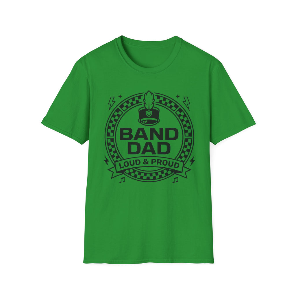 Band Dad Loud & Proud Circle Tee