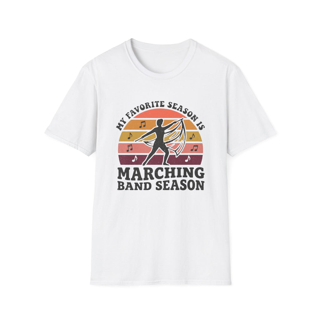 Distressed My Favorite Season Color Guard Sunset Tee