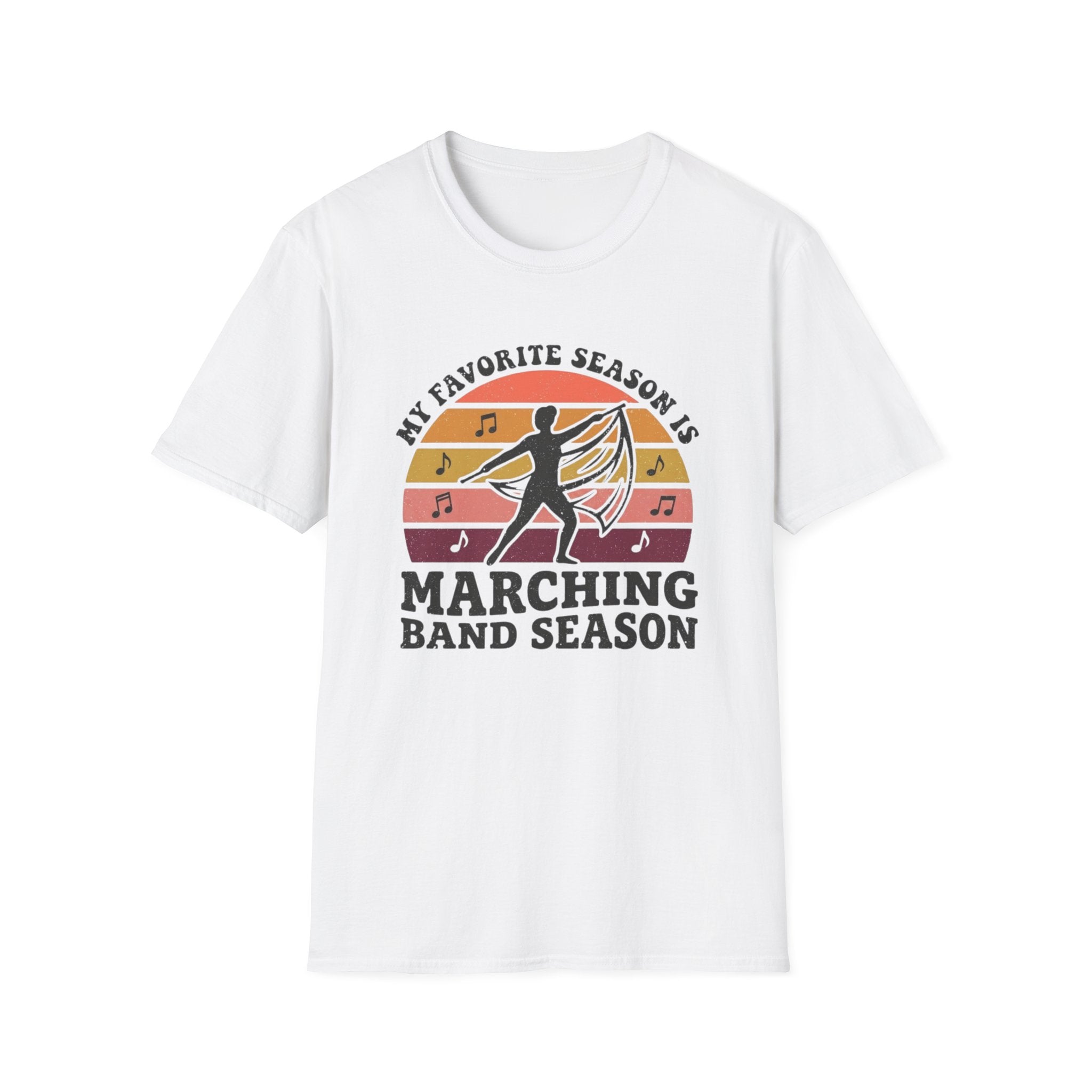 Distressed My Favorite Season Color Guard Sunset Tee