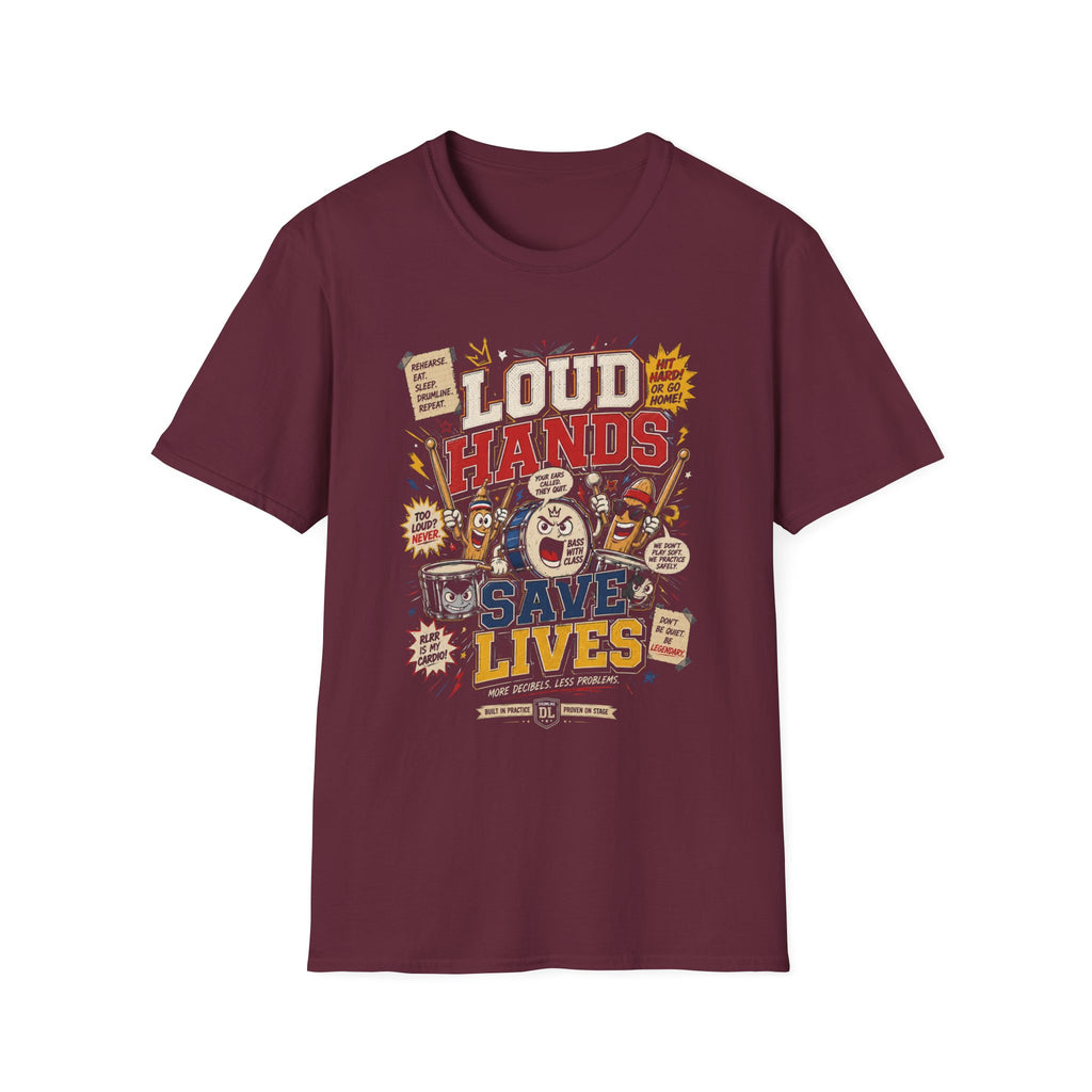 Loud Hands Save Lives Graphic Tee