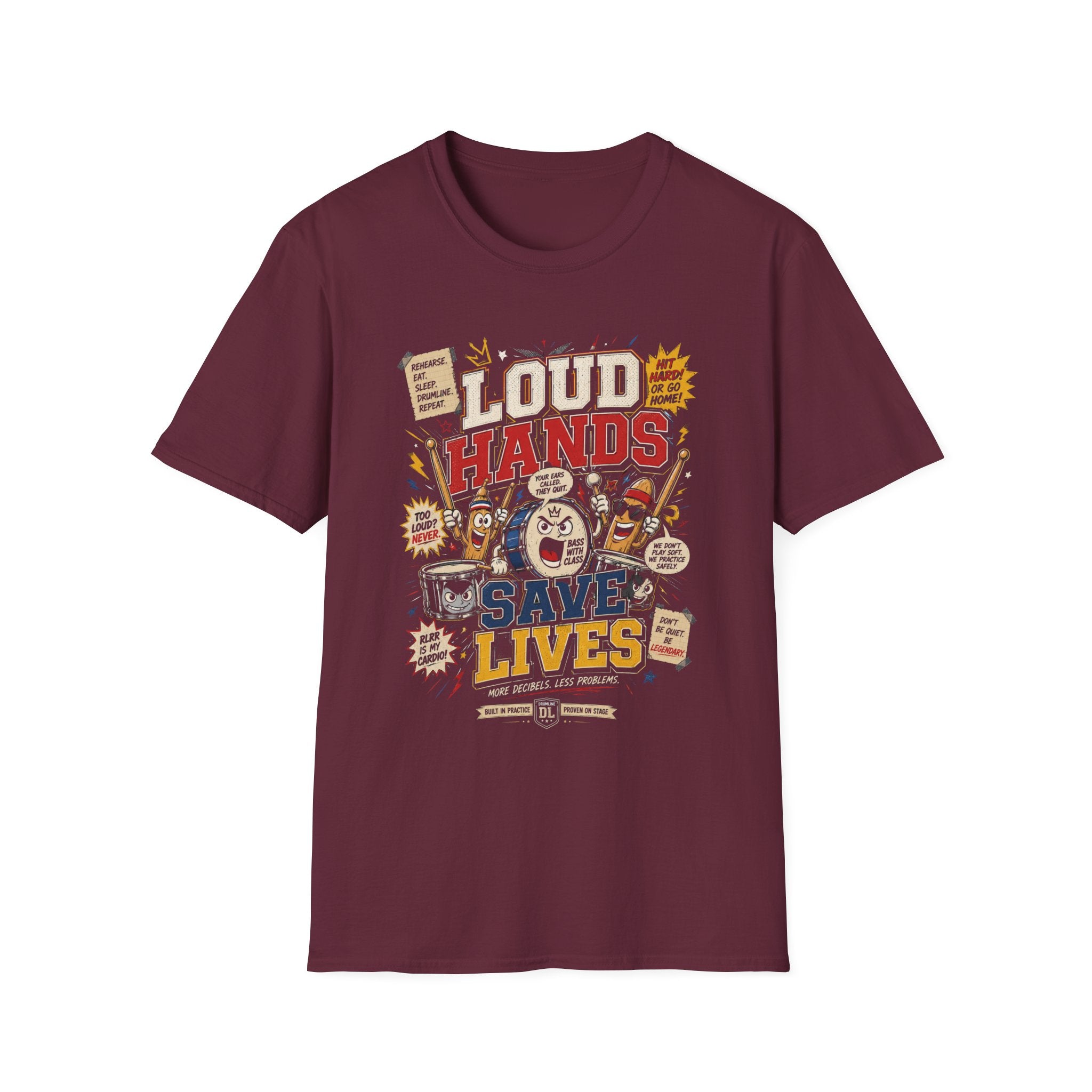Loud Hands Save Lives Graphic Tee