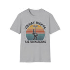 Distressed Friday Nights are for Marching Sunset Tee