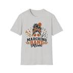 Orange Messy Bun Marching Band Mom Tee