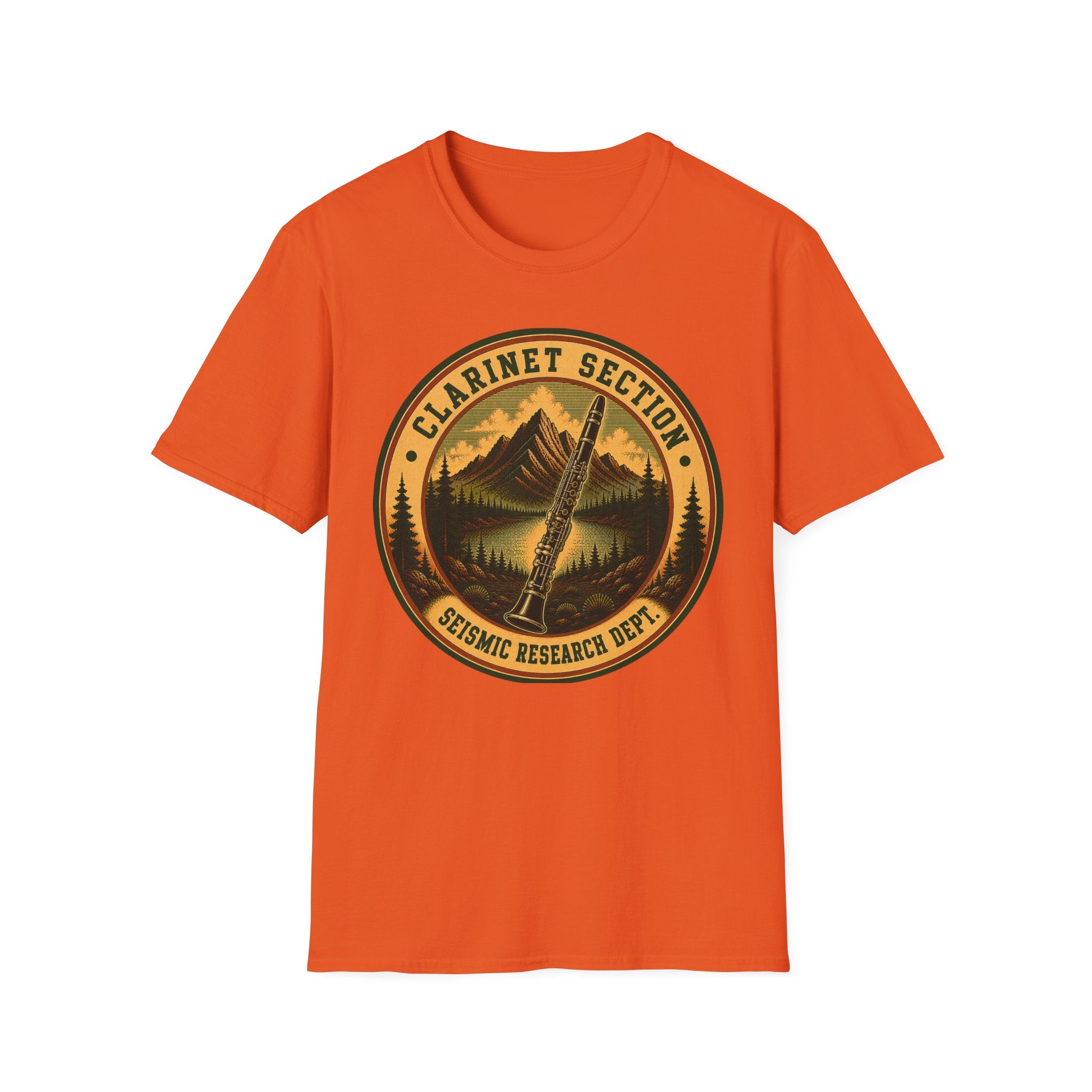 Clarinet Section Seismic Research Dept. Tee