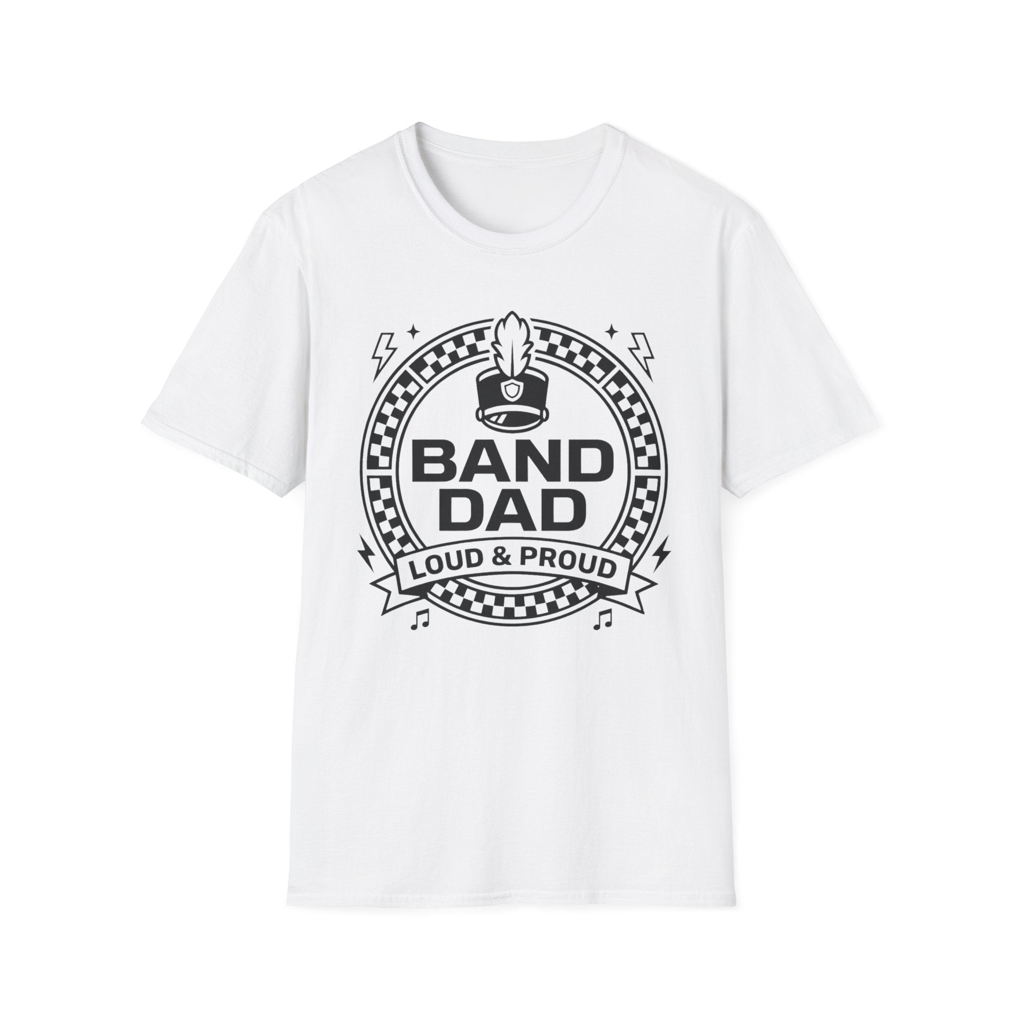 Band Dad Loud & Proud Circle Tee