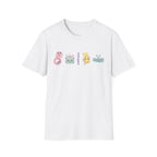 Cute Kawaii Band Instruments Tee