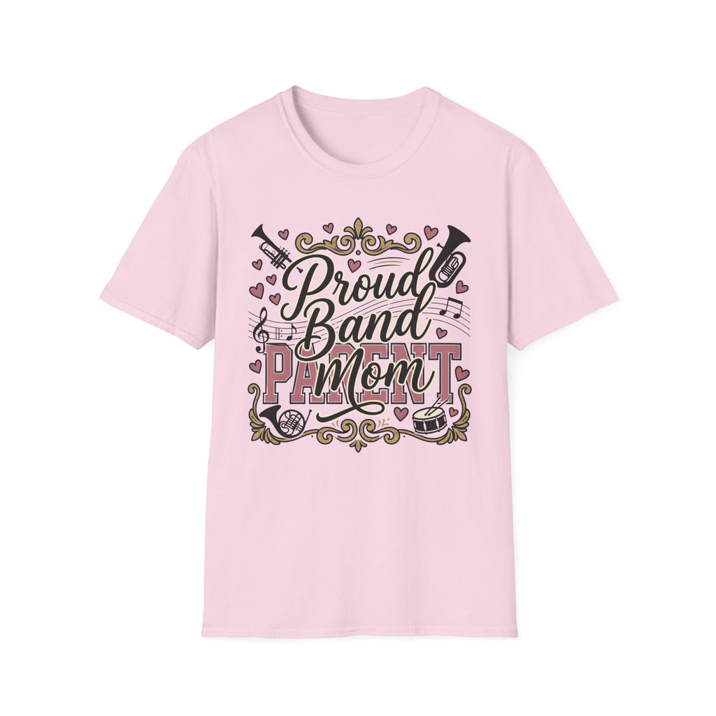 Proud Band Mom Script Tee