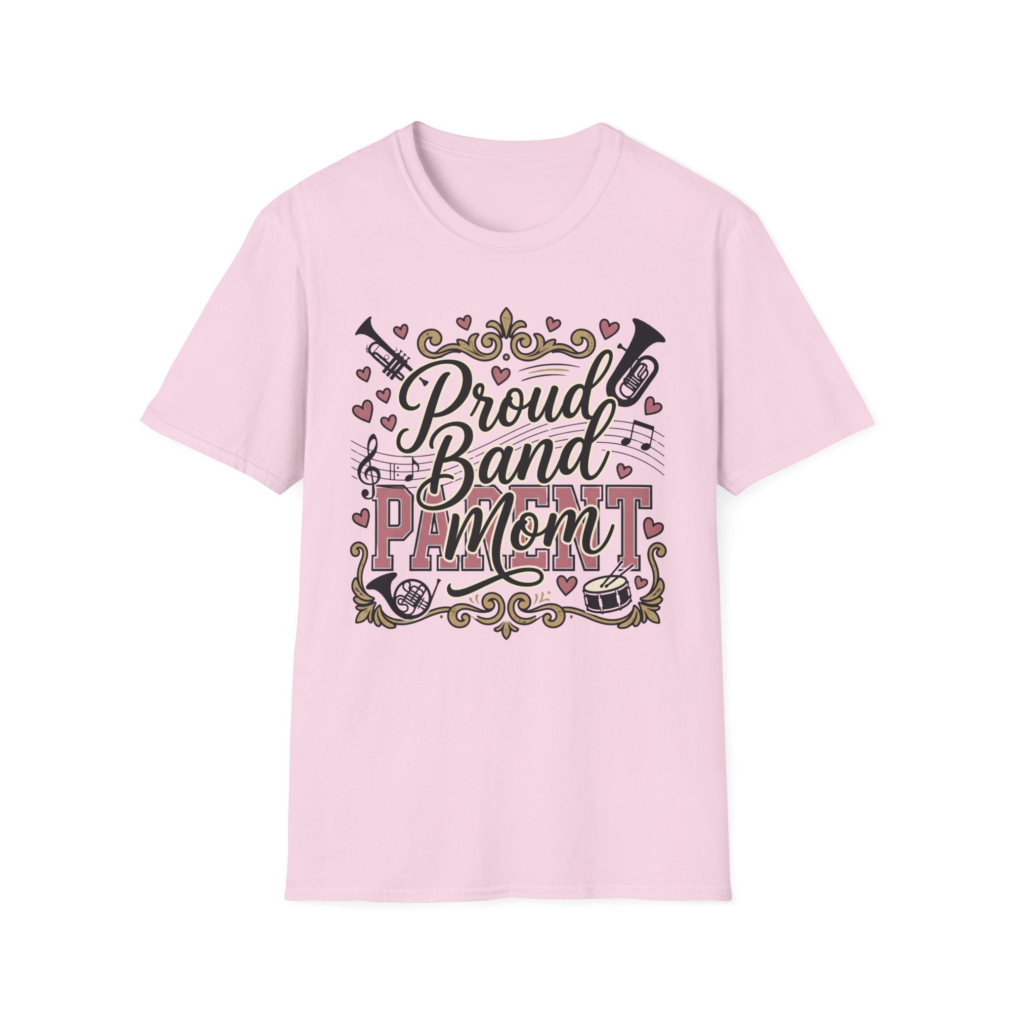 Proud Band Mom Script Tee