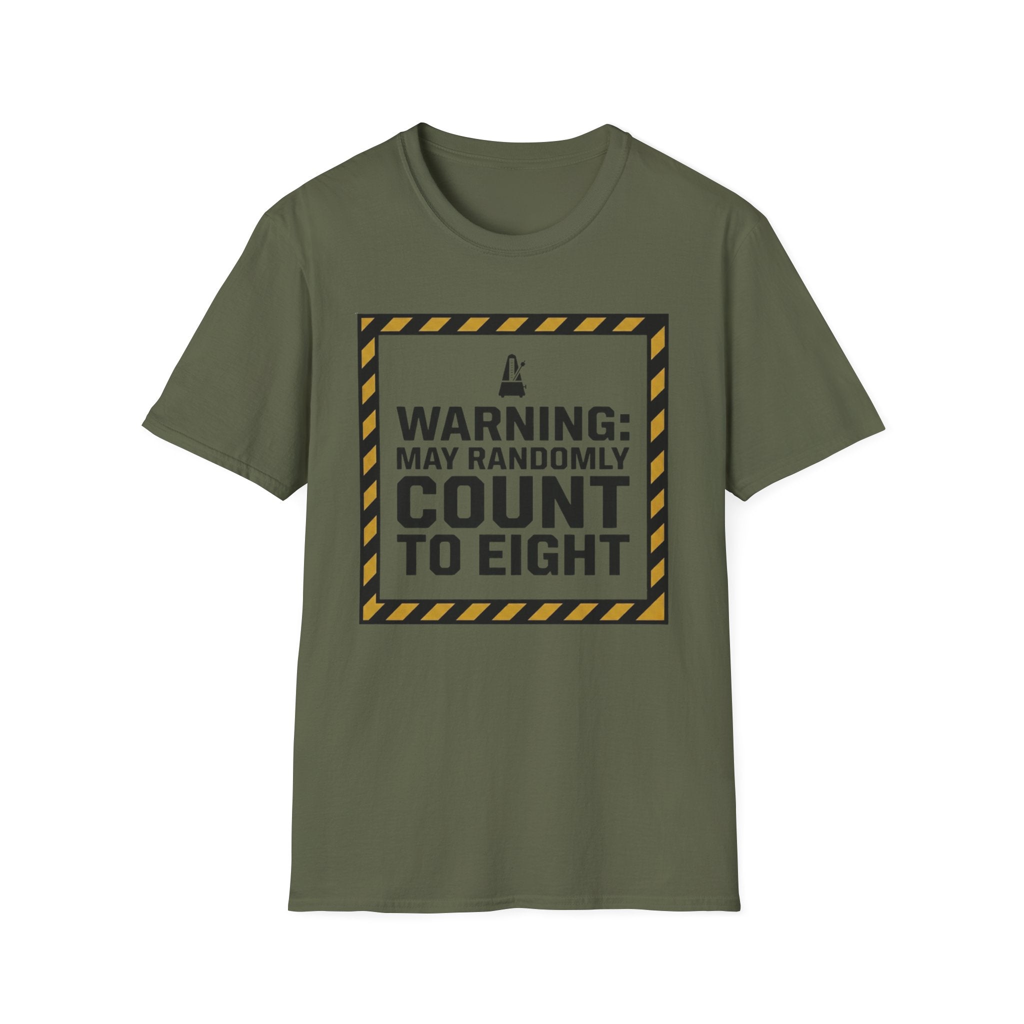 Warning-May Randomly Count to Eight Tee