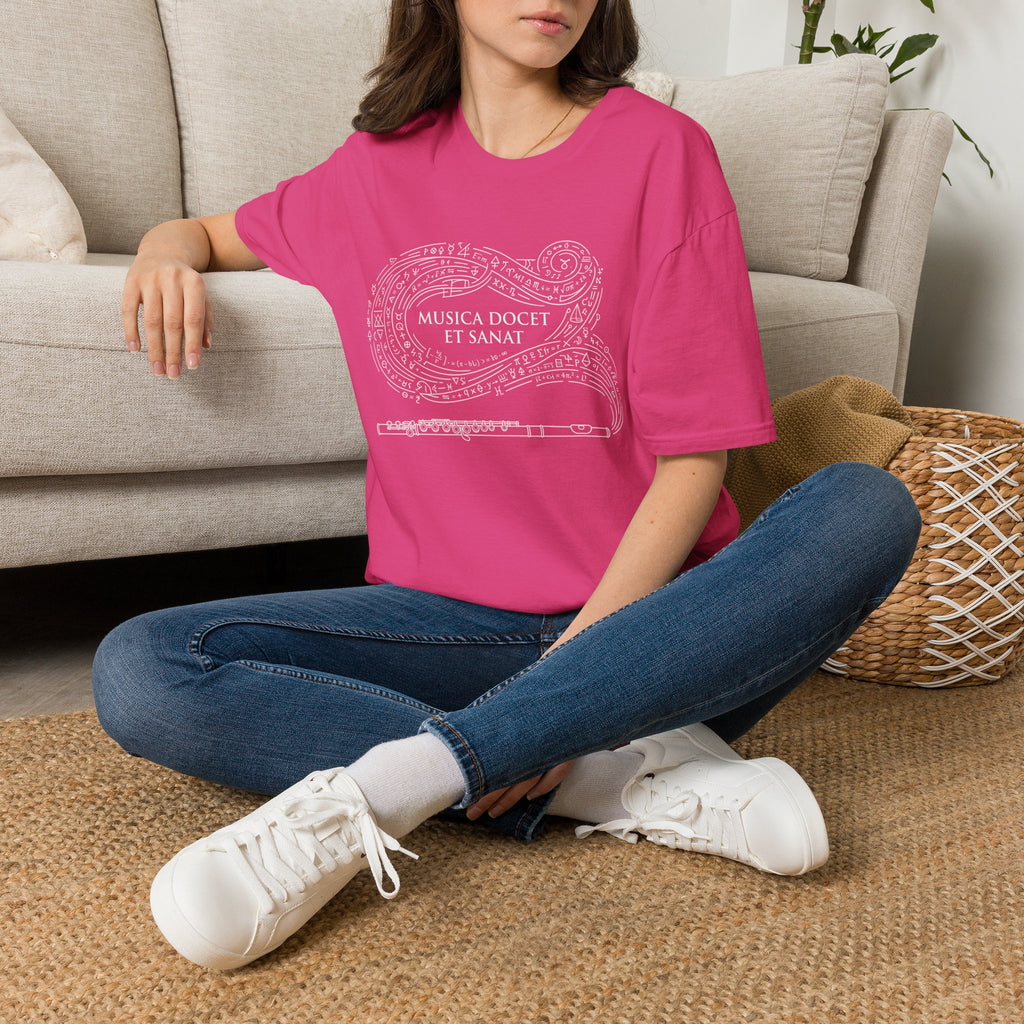 Flute 'Musica Docet et Sanat' Tee