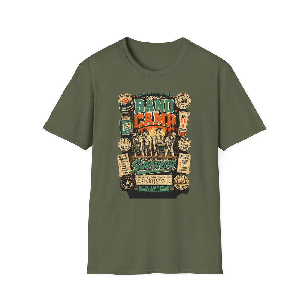 Band Camp Survivor Poster Tee