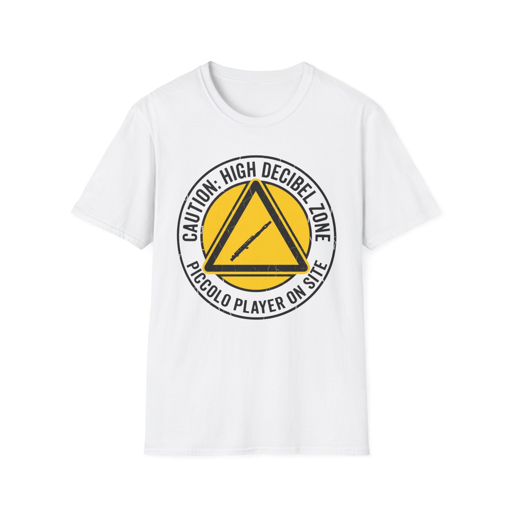 “Caution: High Decibel Zone” Musician/Player Tee
