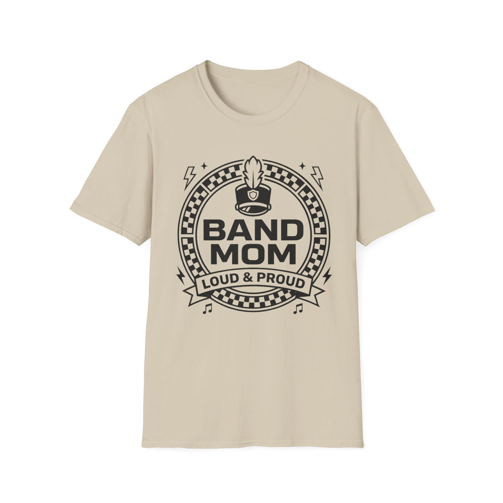 Band Mom Loud & Proud Circle Tee