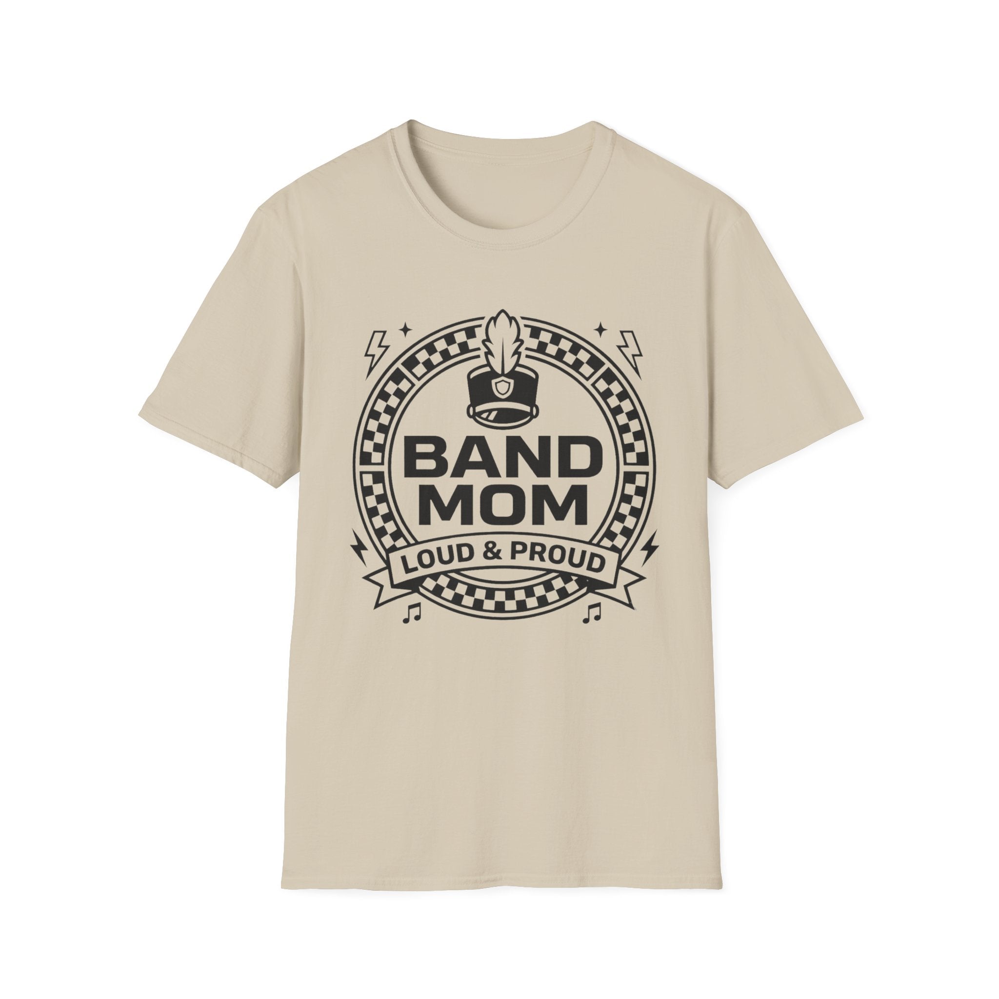 Band Mom Loud & Proud Circle Tee